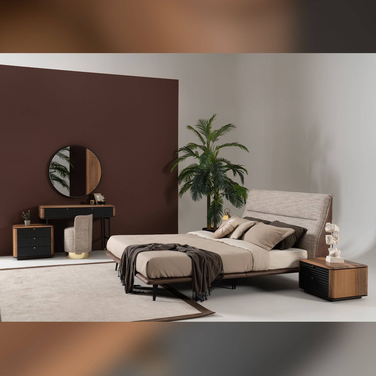 2X Julia Bedside Tables Layla-Table -  Bedside Tables | 2* جوليا طاولات السرير - ebarza Furniture UAE | Shop Modern Furniture in Abu Dhabi & Dubai - مفروشات ايبازرا في الامارات | تسوق اثاث عصري وديكورات مميزة في دبي وابوظبي