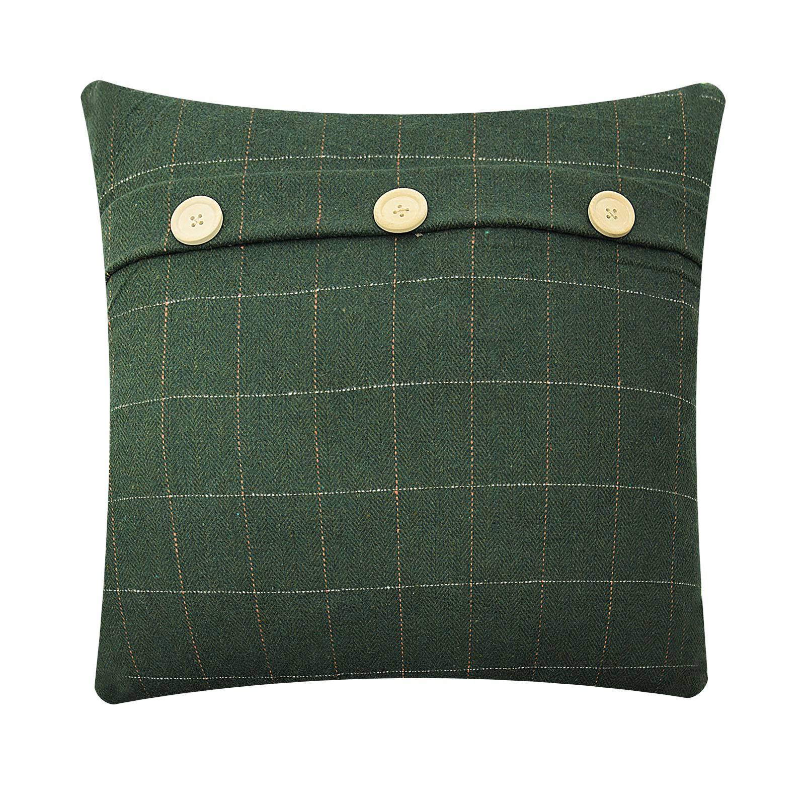 30X60 Cm Cushion Cover  1890A-012-Green -  Cushions - ebarza Furniture UAE | Shop Modern Furniture in Abu Dhabi & Dubai - مفروشات ايبازرا في الامارات | تسوق اثاث عصري وديكورات مميزة في دبي وابوظبي