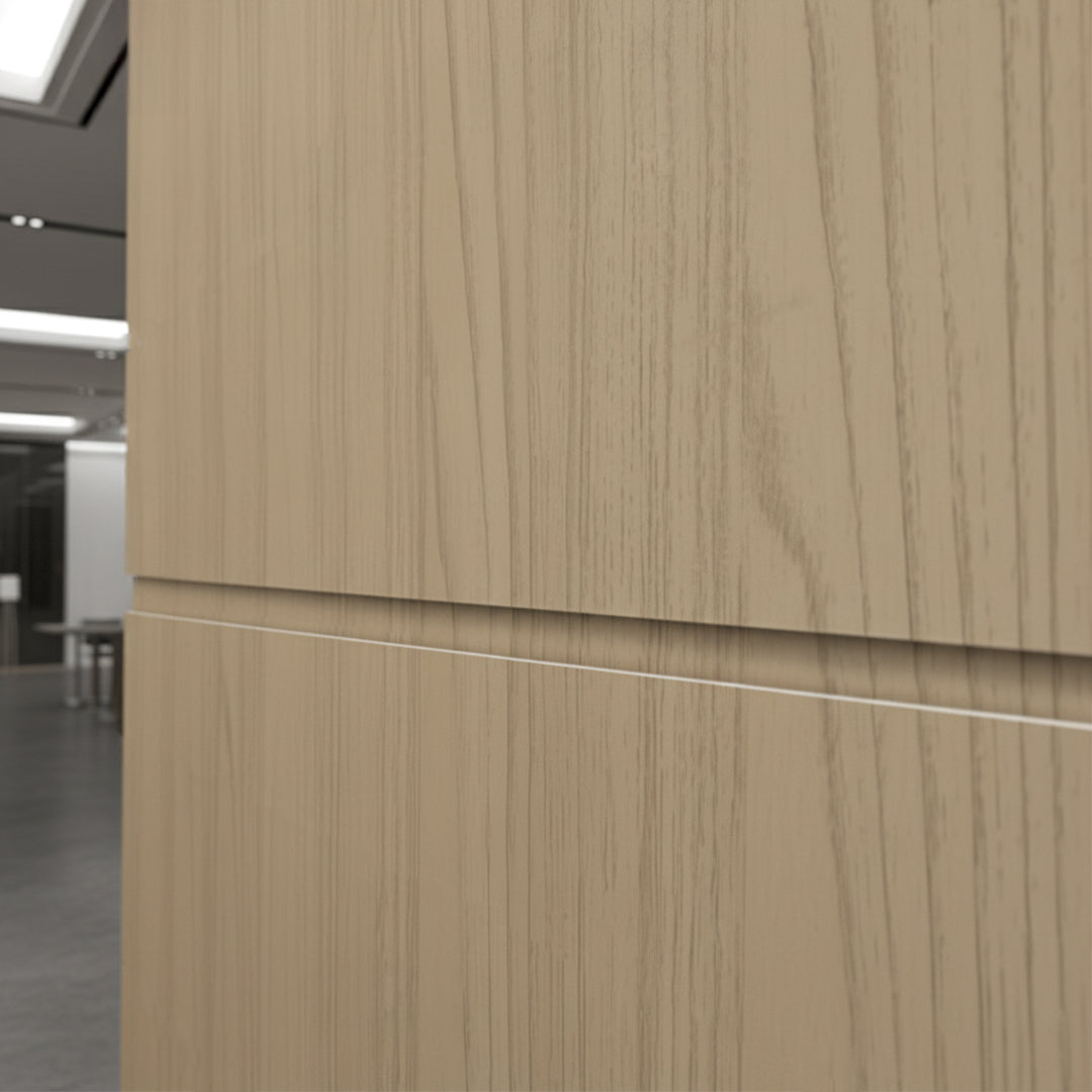 320H-ALUMINUM PROFILE- ADJUSTABLE U-PROFILE  COLOUR :Brown Oak BP-106Y