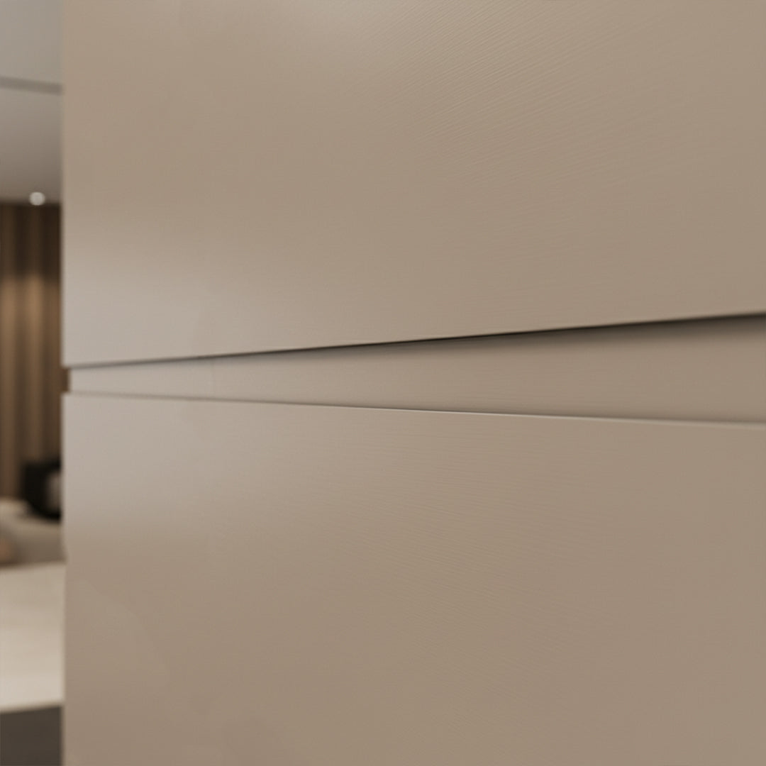 320H-ALUMINUM PROFILE- ADJUSTABLE U-PROFILE  COLOUR: Cappuccino-H081Y