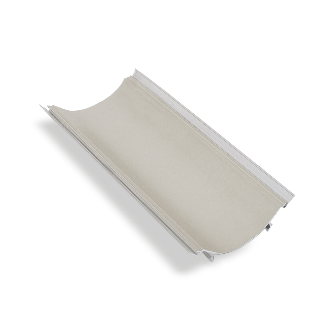 320H-ALUMINUM PROFILE- DESIGN SHAPE: Incorner trim  COLOUR:  Light Cement BP-103Y