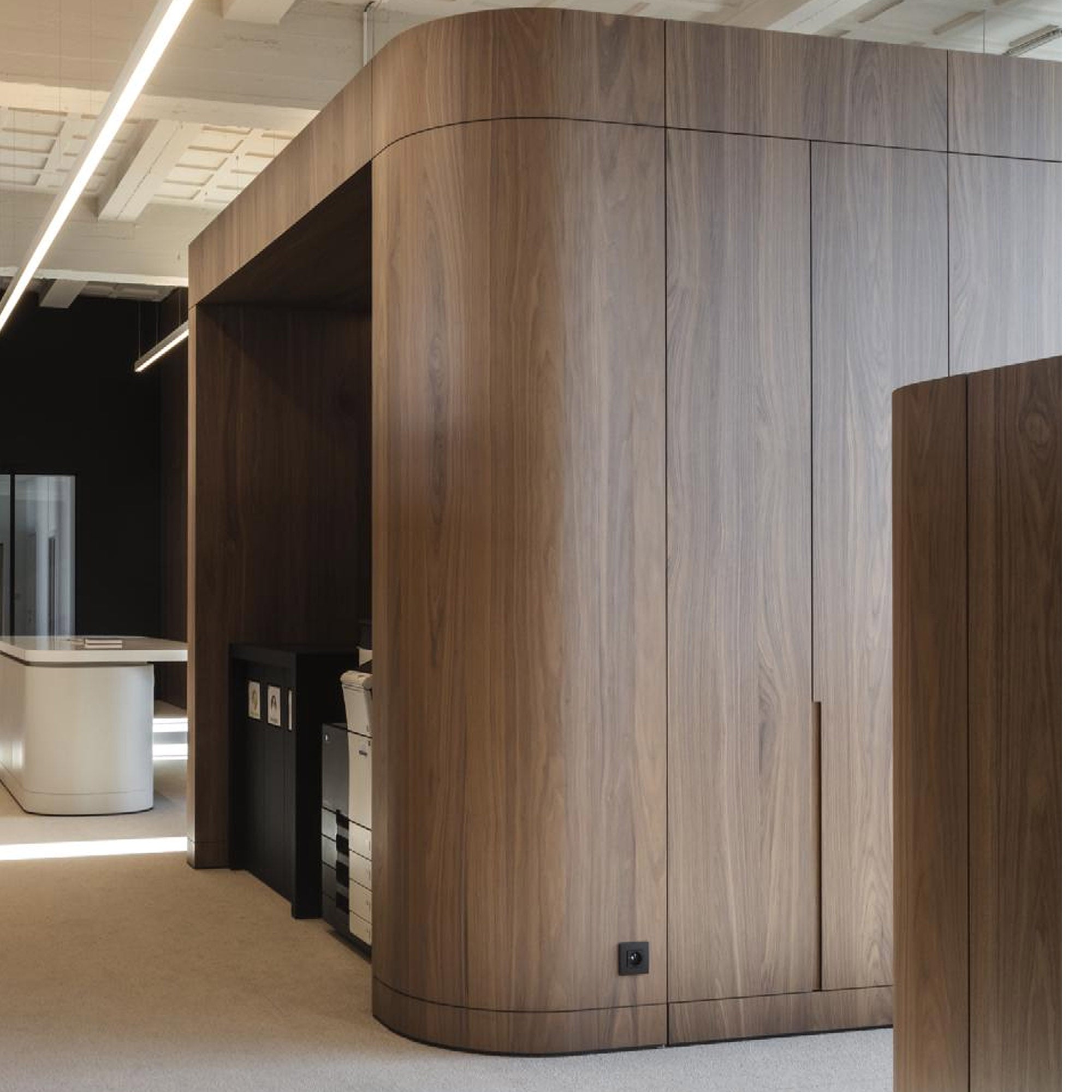 1.0mm(D) * 50mm(W) Edge Band  COLOUR: H020Y Walnut Y -  Wall Panels - ebarza Furniture UAE | Shop Modern Furniture in Abu Dhabi & Dubai - مفروشات ايبازرا في الامارات | تسوق اثاث عصري وديكورات مميزة في دبي وابوظبي