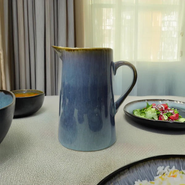 38 Pieces BLUE WAVE Dining set - BWS -  Dinnerware Sets - ebarza Furniture UAE | Shop Modern Furniture in Abu Dhabi & Dubai - مفروشات ايبازرا في الامارات | تسوق اثاث عصري وديكورات مميزة في دبي وابوظبي