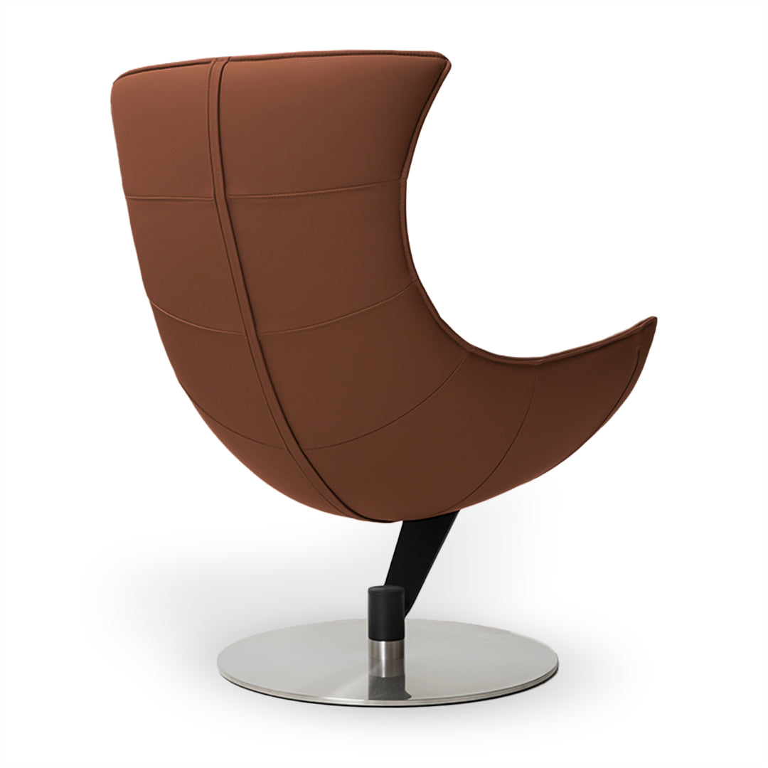 JIATAI SWIVEL Lounge Chair F-2039-Clay -  Lounge Chairs - ebarza Furniture UAE | Shop Modern Furniture in Abu Dhabi & Dubai - مفروشات ايبازرا في الامارات | تسوق اثاث عصري وديكورات مميزة في دبي وابوظبي