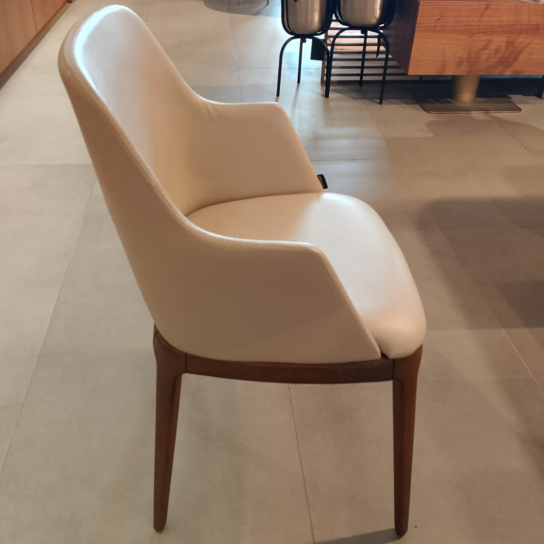 Display Item - Nirvana Armchair Solid Ash Wood Chair Nirvana With Arm-W-2618-YAS -  USED ITEM | قطعة من المعرض - كرسي بذراعين من خشب الدردار الصلب نيرفانا - ebarza Furniture UAE | Shop Modern Furniture in Abu Dhabi & Dubai - مفروشات ايبازرا في الامارات | تسوق اثاث عصري وديكورات مميزة في دبي وابوظبي