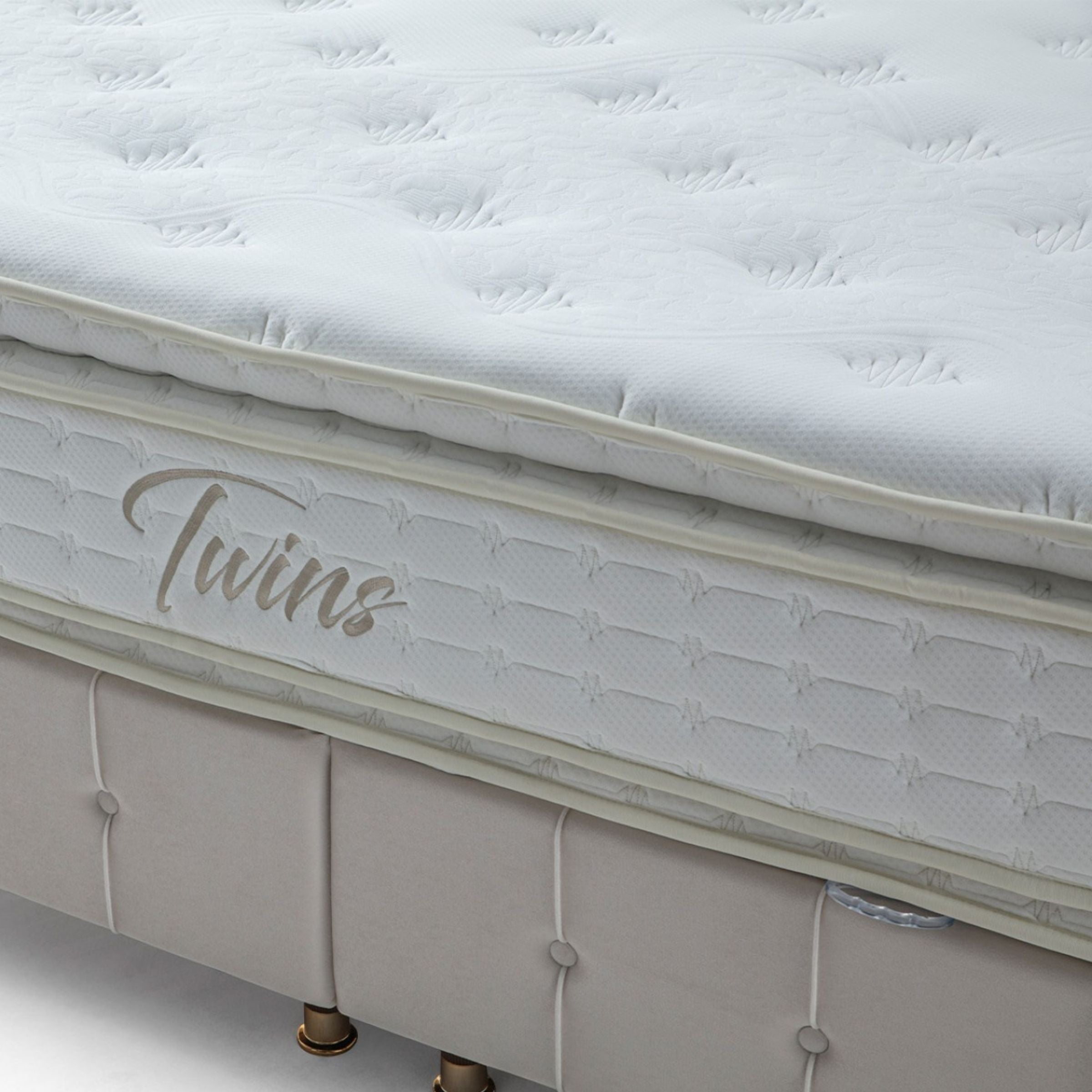 180X200 Cm Indivani Twins King Size Mattress IDVNI-TWN180x200 -  Mattresses | 180*200 سم مرتبة إنديفاني توينز مقاس كينج - ebarza Furniture UAE | Shop Modern Furniture in Abu Dhabi & Dubai - مفروشات ايبازرا في الامارات | تسوق اثاث عصري وديكورات مميزة في دبي وابوظبي