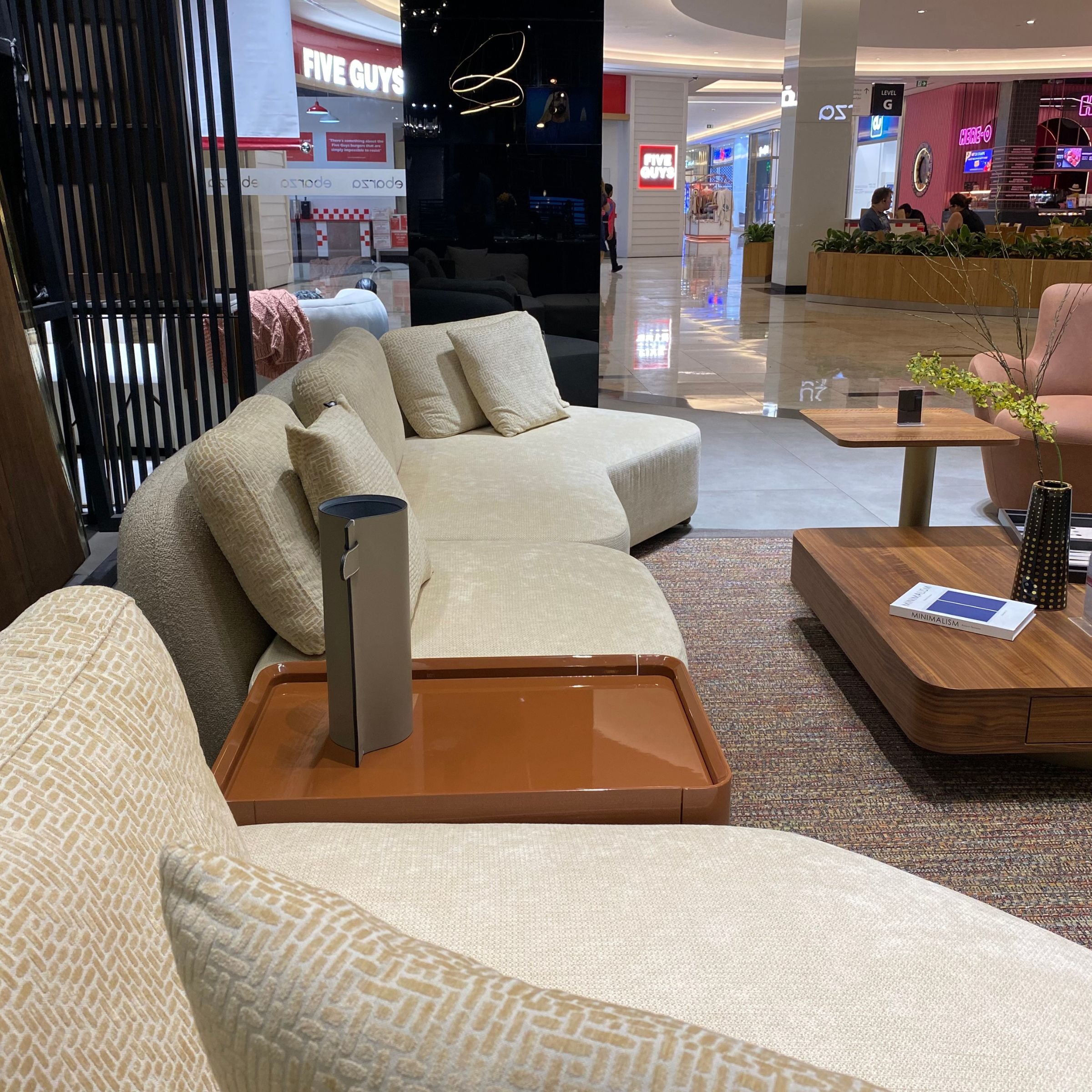 Display Item -  Platon Corner Sofa Td-Ptn7S-Nakheel -  USED ITEM | قطعة من المعرض - أريكة ركنية بلاتون - ebarza Furniture UAE | Shop Modern Furniture in Abu Dhabi & Dubai - مفروشات ايبازرا في الامارات | تسوق اثاث عصري وديكورات مميزة في دبي وابوظبي