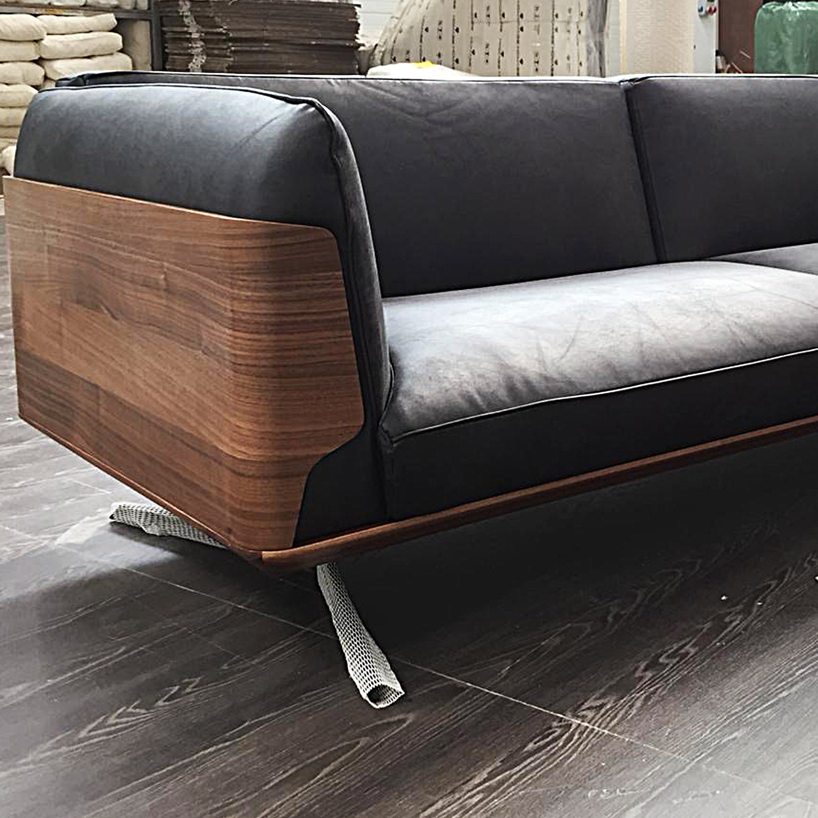 Display Item - Brooklyn Sofa Bro016Ow-BlYAS -  USED ITEM | قطعة من المعرض- أريكه من بروكلين - ebarza Furniture UAE | Shop Modern Furniture in Abu Dhabi & Dubai - مفروشات ايبازرا في الامارات | تسوق اثاث عصري وديكورات مميزة في دبي وابوظبي