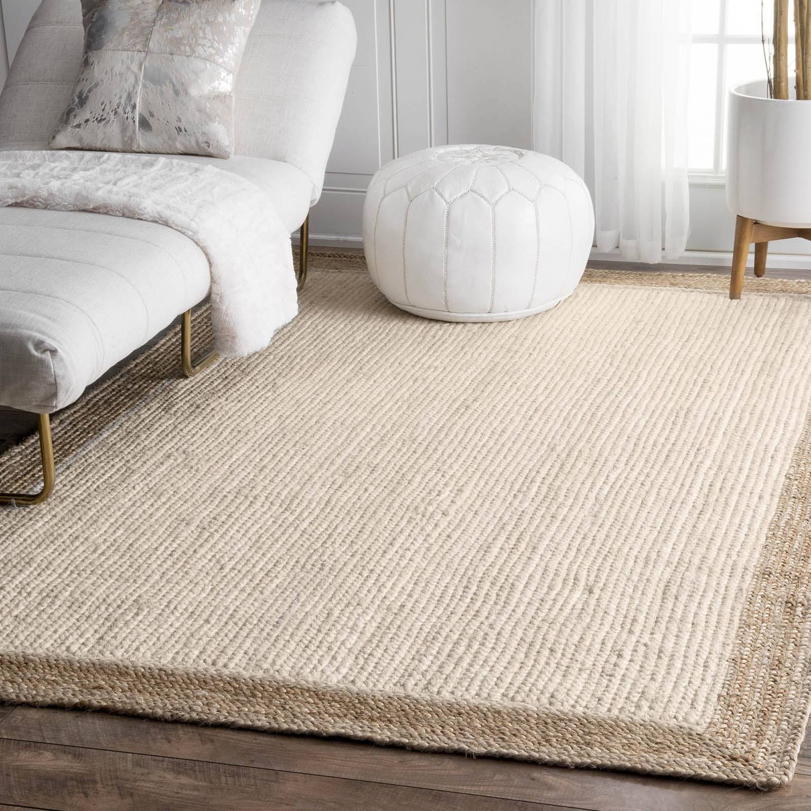 450X300 Cm Braided Handmade Jute Rug Braided-001-Grande -  Rugs | 450X300 سم سجادة من الخيش مضفر يدويًا - ebarza Furniture UAE | Shop Modern Furniture in Abu Dhabi & Dubai - مفروشات ايبازرا في الامارات | تسوق اثاث عصري وديكورات مميزة في دبي وابوظبي