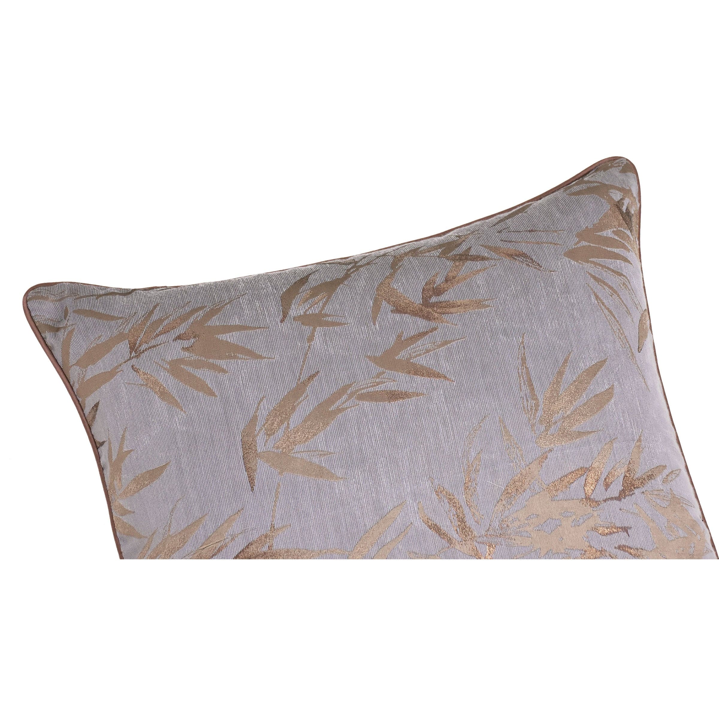 45X45 Cm Bamboo Leaf Jacquard Pillowcase Ecc-022 -  Cushions | وسادة إبارزا بزخرفة ورق الخيزران مقاس 45*45 سم - ebarza Furniture UAE | Shop Modern Furniture in Abu Dhabi & Dubai - مفروشات ايبازرا في الامارات | تسوق اثاث عصري وديكورات مميزة في دبي وابوظبي