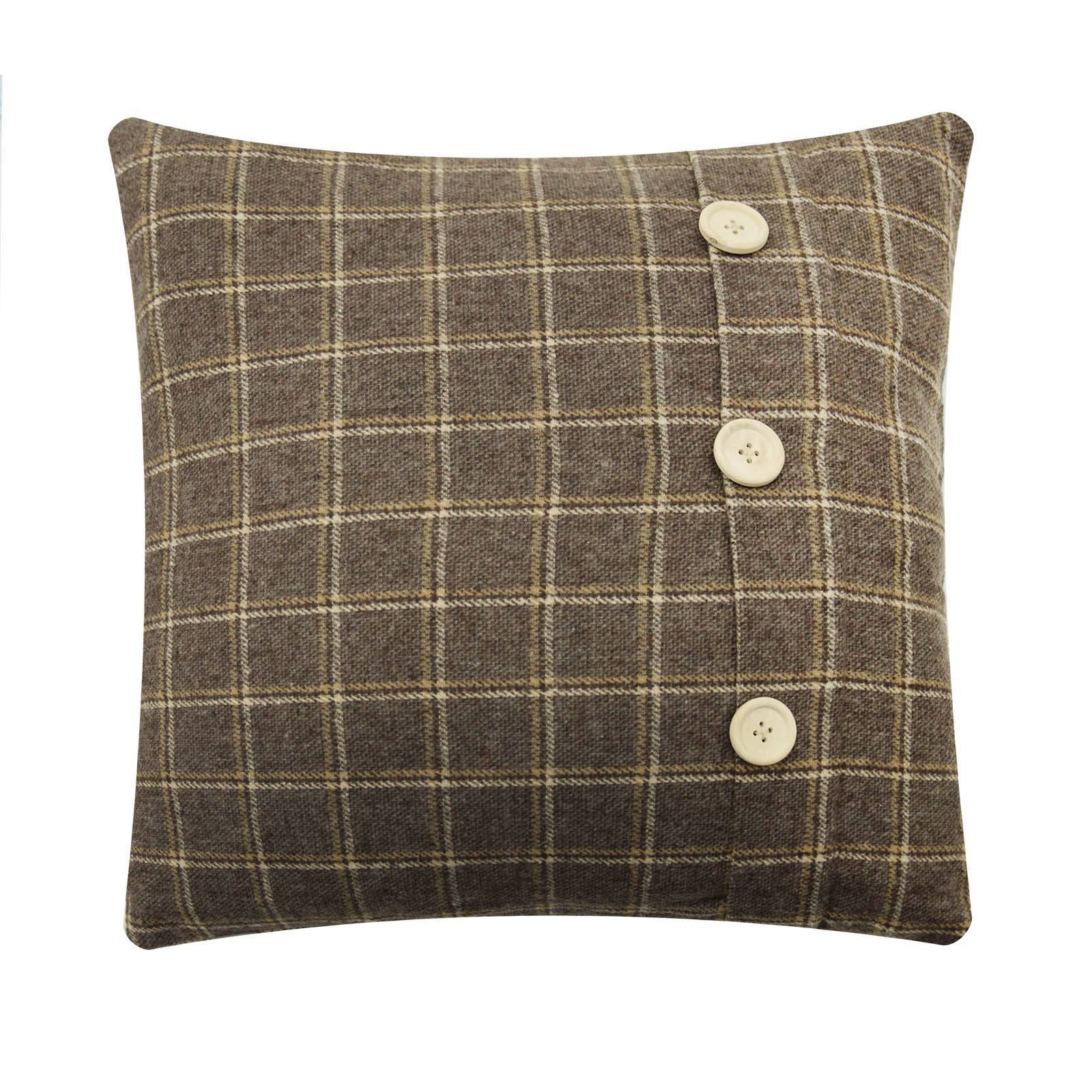 45X45 Cm Cushion Cover  1890A-013-Brown -  Cushions | 45x45 غطاء وسادة سم - ebarza Furniture UAE | Shop Modern Furniture in Abu Dhabi & Dubai - مفروشات ايبازرا في الامارات | تسوق اثاث عصري وديكورات مميزة في دبي وابوظبي