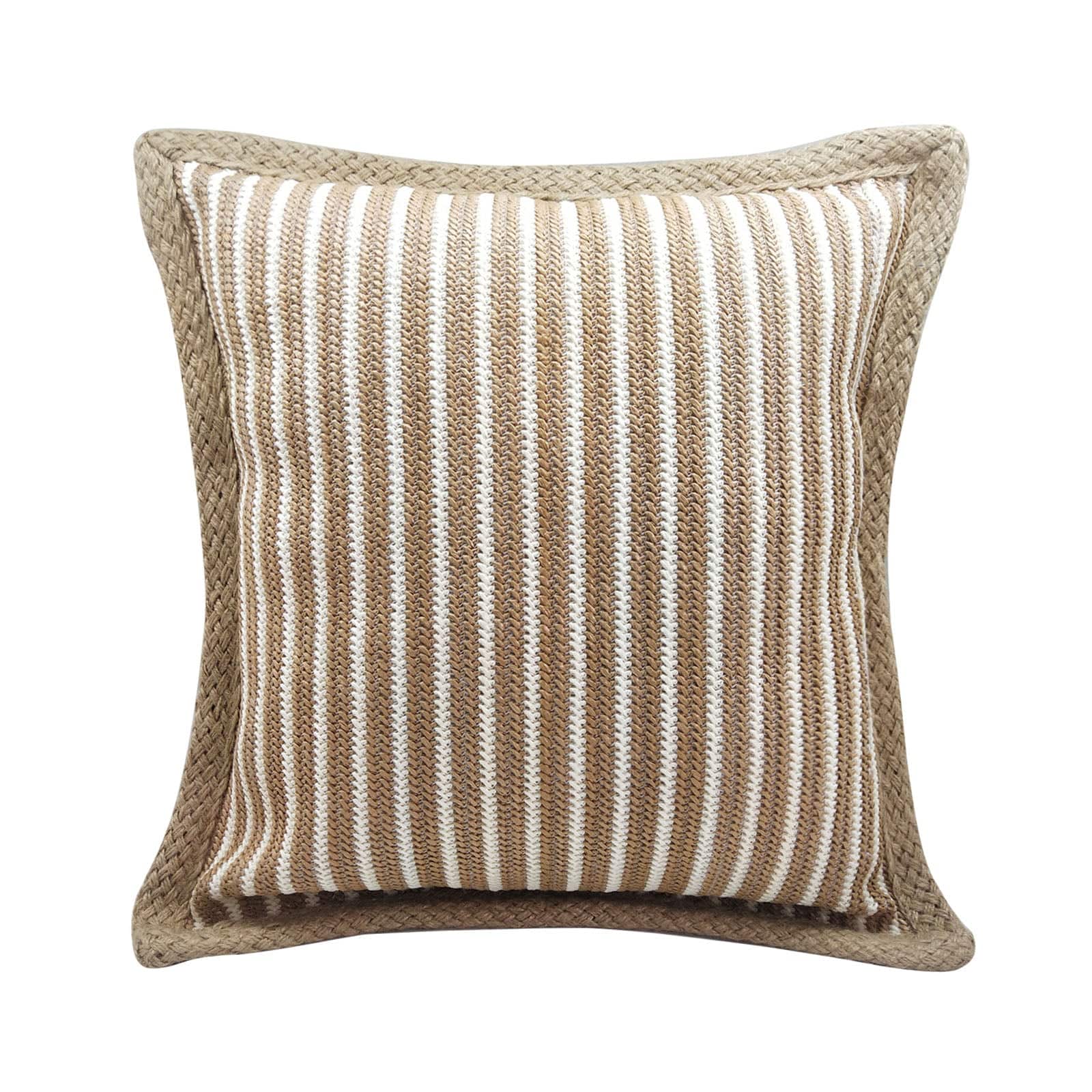 45X45 Cm Cushion Cover 2213-008-Natural -  Cushions - ebarza Furniture UAE | Shop Modern Furniture in Abu Dhabi & Dubai - مفروشات ايبازرا في الامارات | تسوق اثاث عصري وديكورات مميزة في دبي وابوظبي