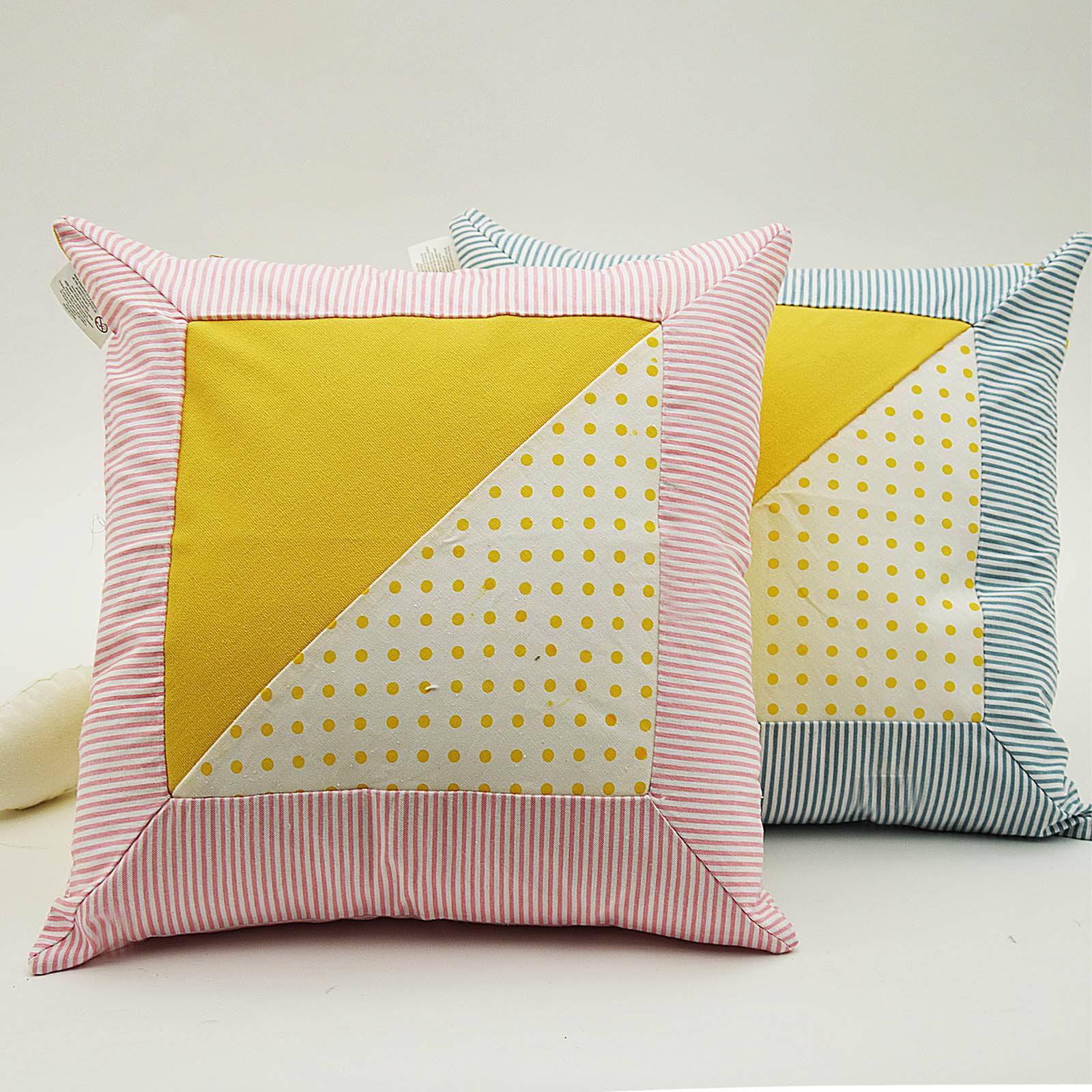 45X45 Cm Cushion Cover  T18109A -  Cushions - ebarza Furniture UAE | Shop Modern Furniture in Abu Dhabi & Dubai - مفروشات ايبازرا في الامارات | تسوق اثاث عصري وديكورات مميزة في دبي وابوظبي