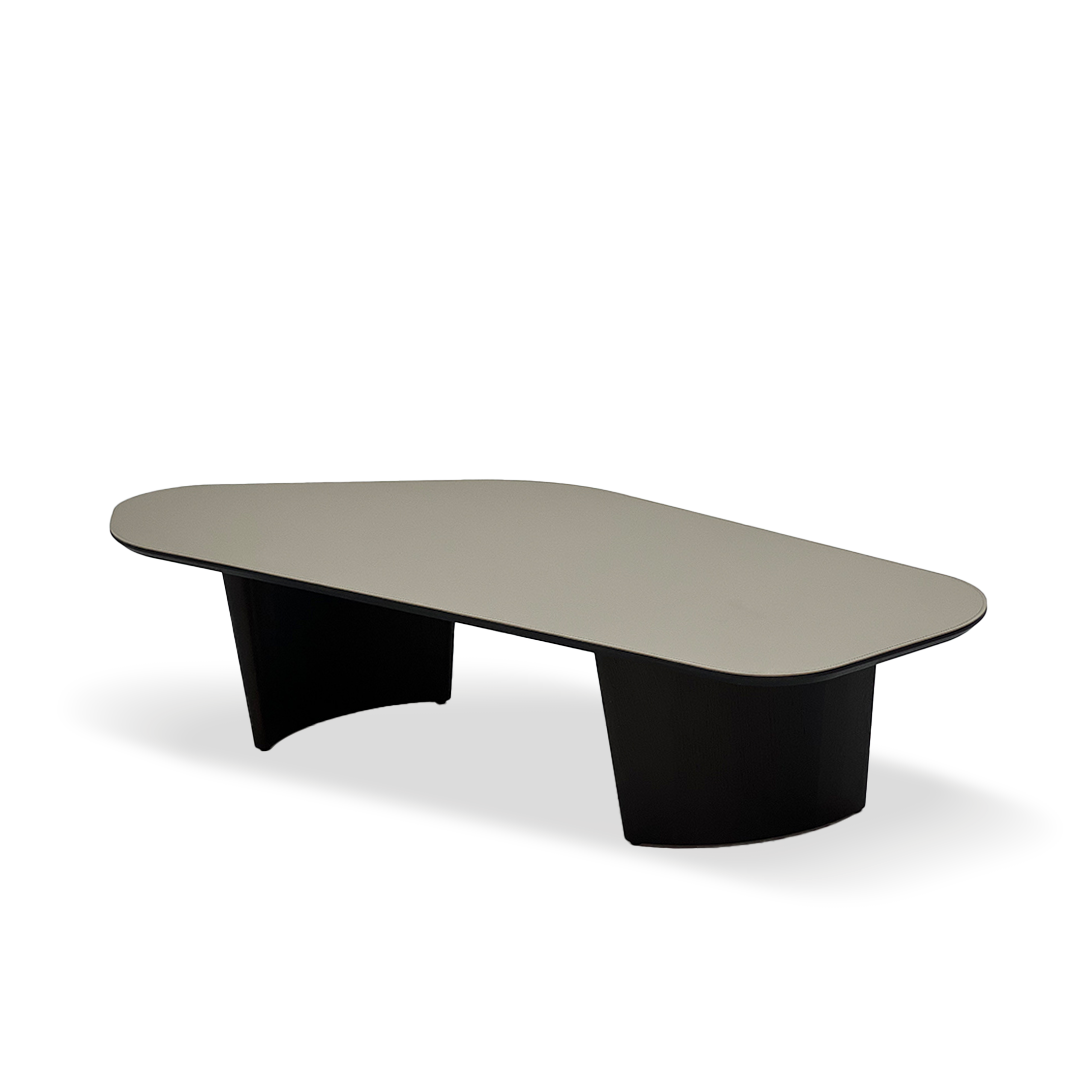 Smoky Saddle Leather Coffee table JK-D52-Saddle Leather