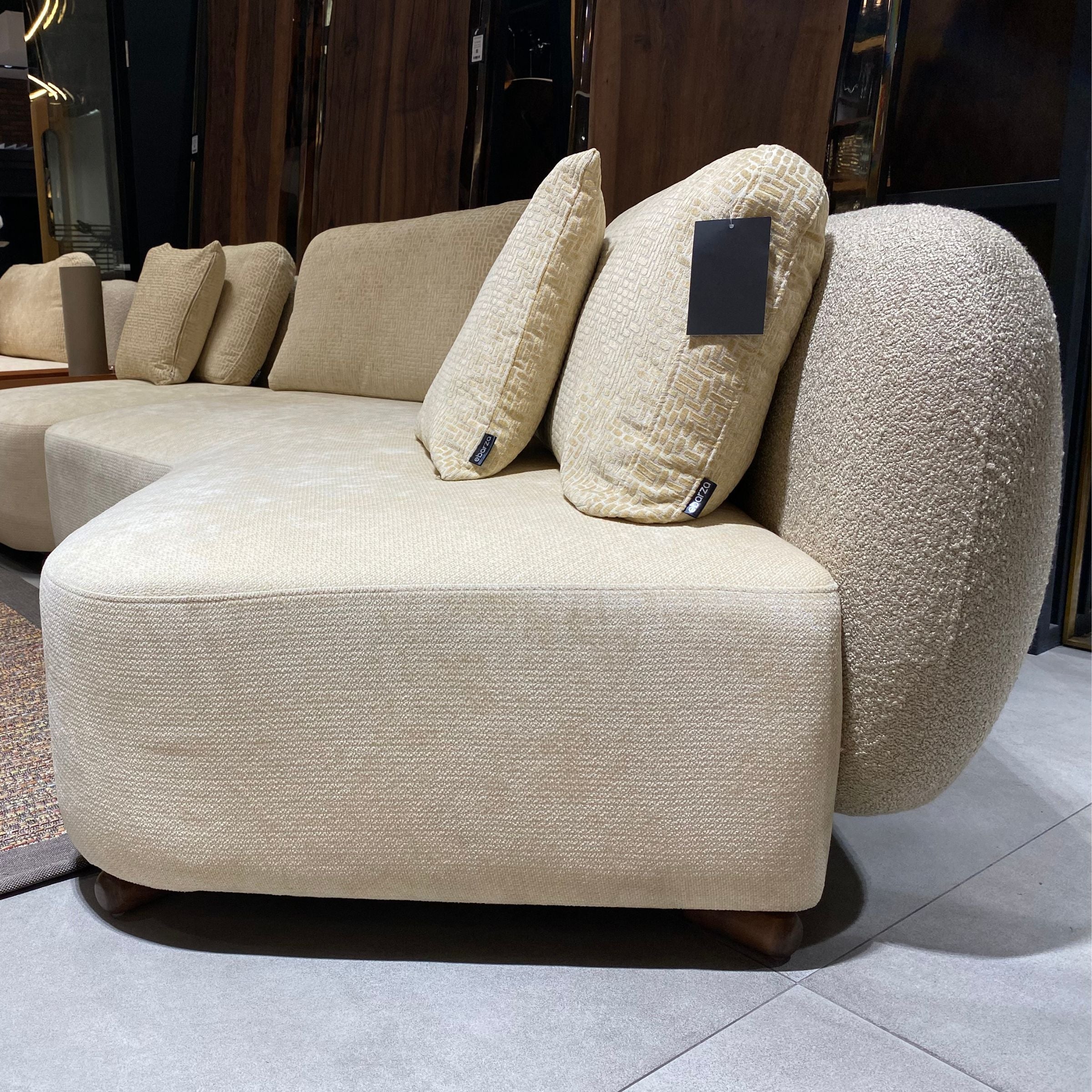 Display Item -  Platon Corner Sofa Td-Ptn7S-Nakheel -  USED ITEM | قطعة من المعرض - أريكة ركنية بلاتون - ebarza Furniture UAE | Shop Modern Furniture in Abu Dhabi & Dubai - مفروشات ايبازرا في الامارات | تسوق اثاث عصري وديكورات مميزة في دبي وابوظبي