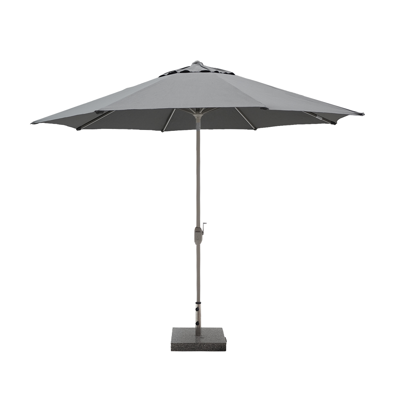 Celestial Center Pole Umbrella With Crank with Umbrella Base With Wheels DC-LUP-206 / DC-BC-230