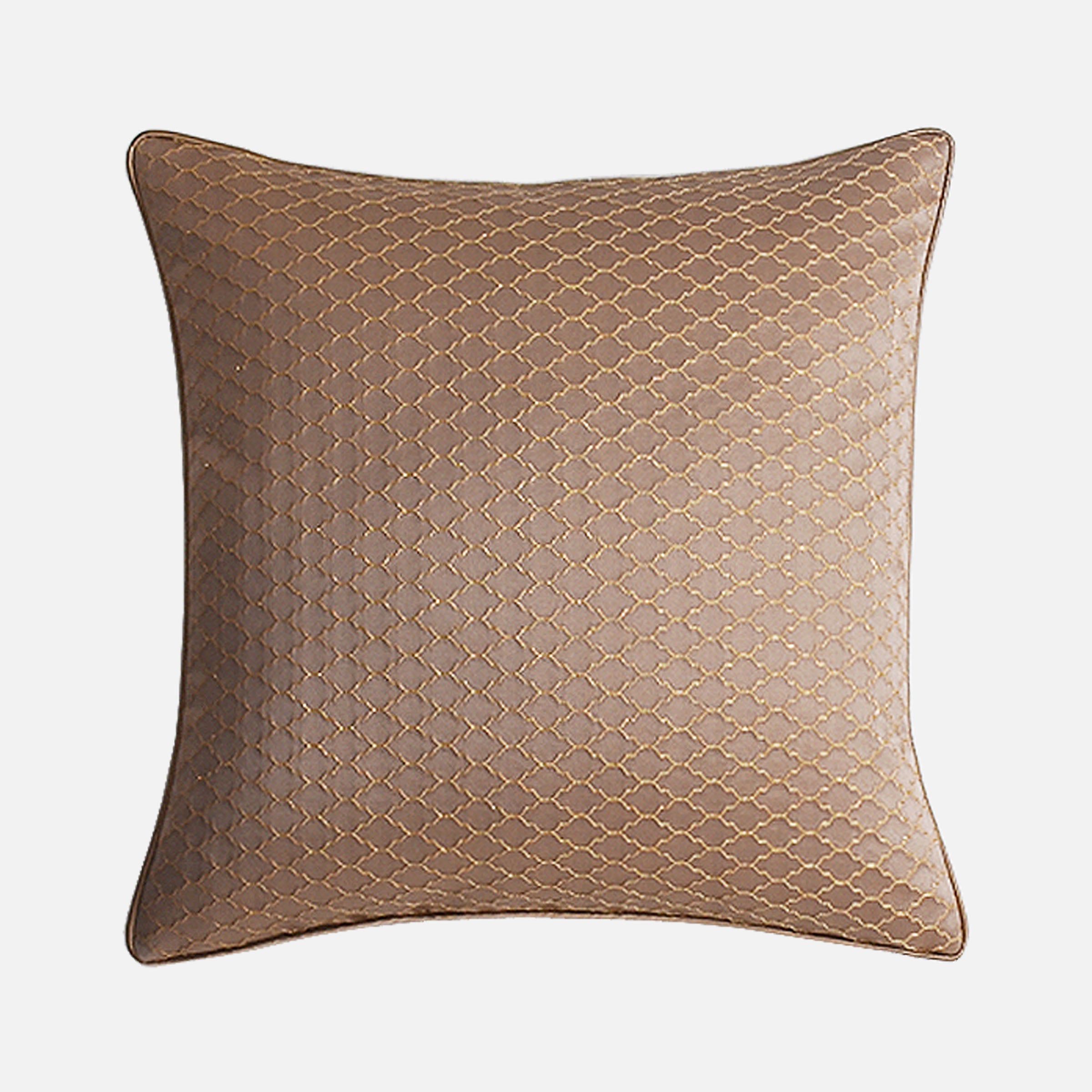 60*60 Scarlett  Jacquard Cushion - ECC067 -  Cushions | وسادة جاكار سكارليت - ebarza Furniture UAE | Shop Modern Furniture in Abu Dhabi & Dubai - مفروشات ايبازرا في الامارات | تسوق اثاث عصري وديكورات مميزة في دبي وابوظبي