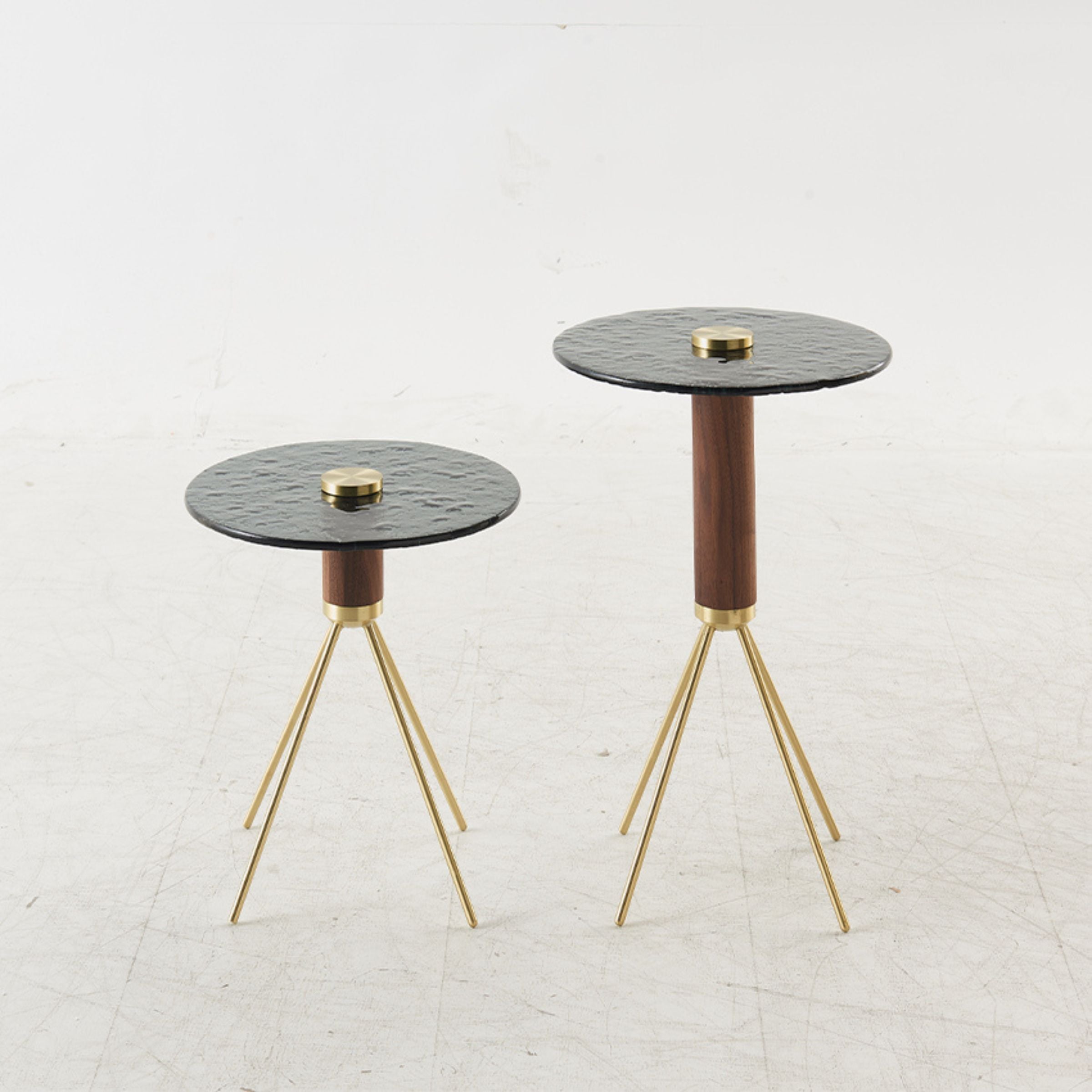 Lama Side Table 53 cm MLL-D62 -  Side Tables | طاولة جانبية لاما 53 سم - ebarza Furniture UAE | Shop Modern Furniture in Abu Dhabi & Dubai - مفروشات ايبازرا في الامارات | تسوق اثاث عصري وديكورات مميزة في دبي وابوظبي