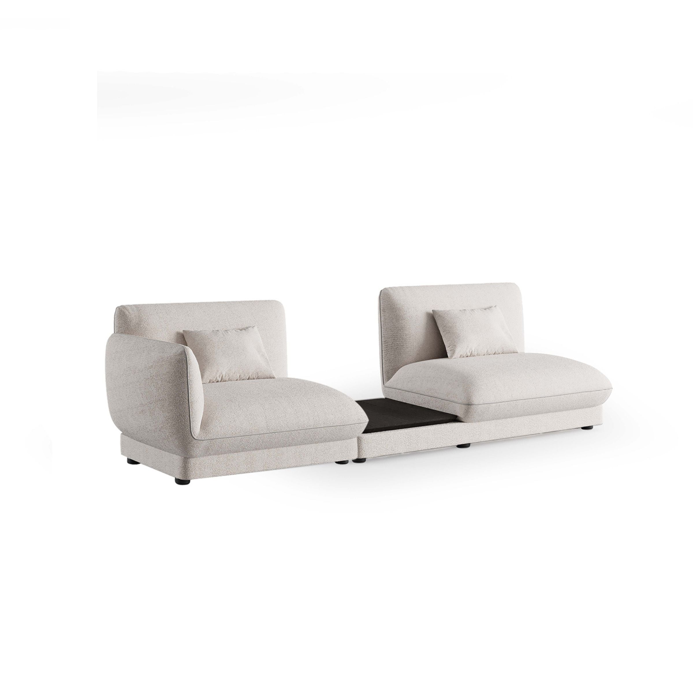 Loretta Relax Module with Right Arm YOLRTA-RMRA -  Sofas | وحدة لوريتا ريلاكس مع الذراع الأيمن - ebarza Furniture UAE | Shop Modern Furniture in Abu Dhabi & Dubai - مفروشات ايبازرا في الامارات | تسوق اثاث عصري وديكورات مميزة في دبي وابوظبي