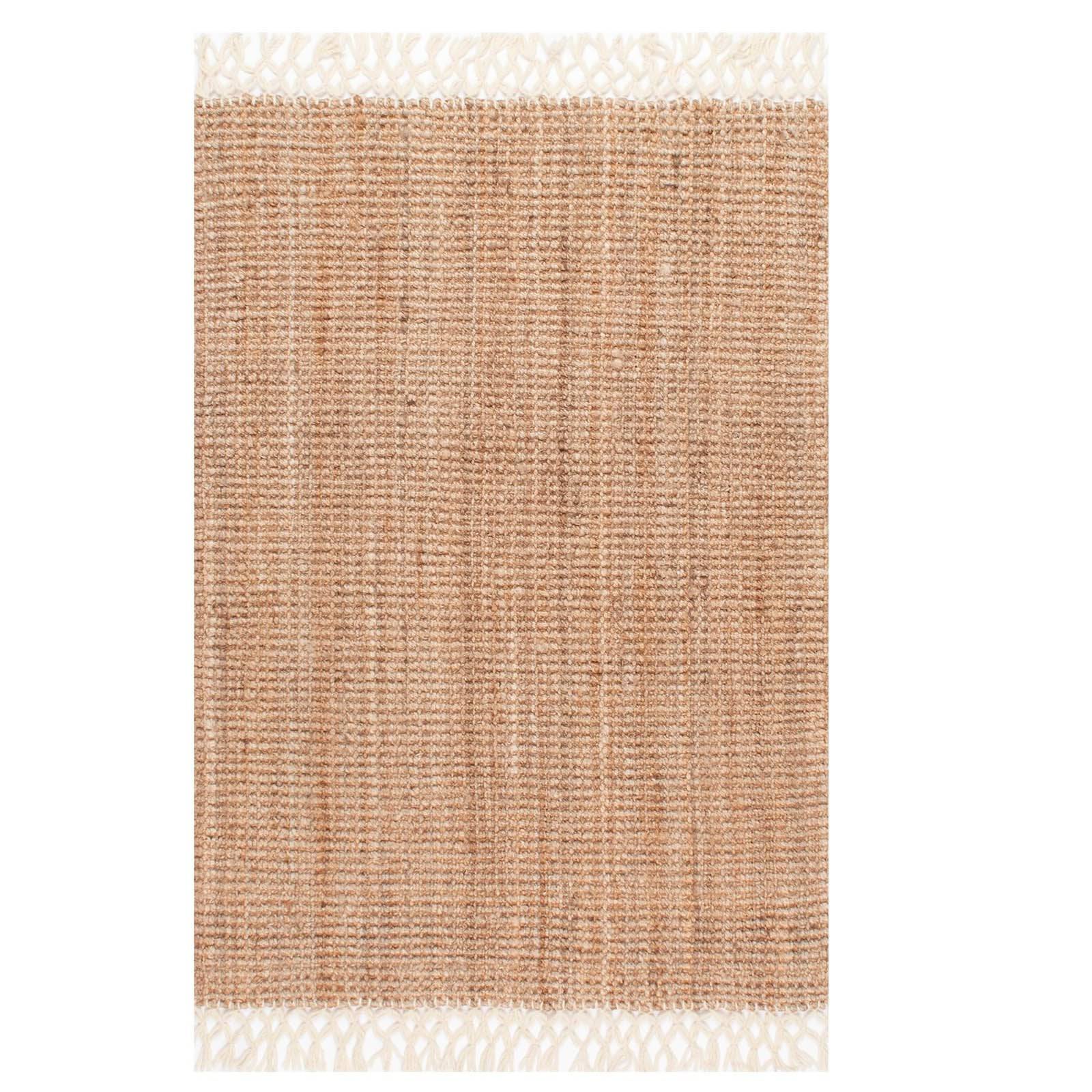 90X130 Cm Braided Handmade Jute Rug Jh-2339-S -  Rugs | 90x130 سم سجادة مصنوعة يدويًا من الخيش - ebarza Furniture UAE | Shop Modern Furniture in Abu Dhabi & Dubai - مفروشات ايبازرا في الامارات | تسوق اثاث عصري وديكورات مميزة في دبي وابوظبي