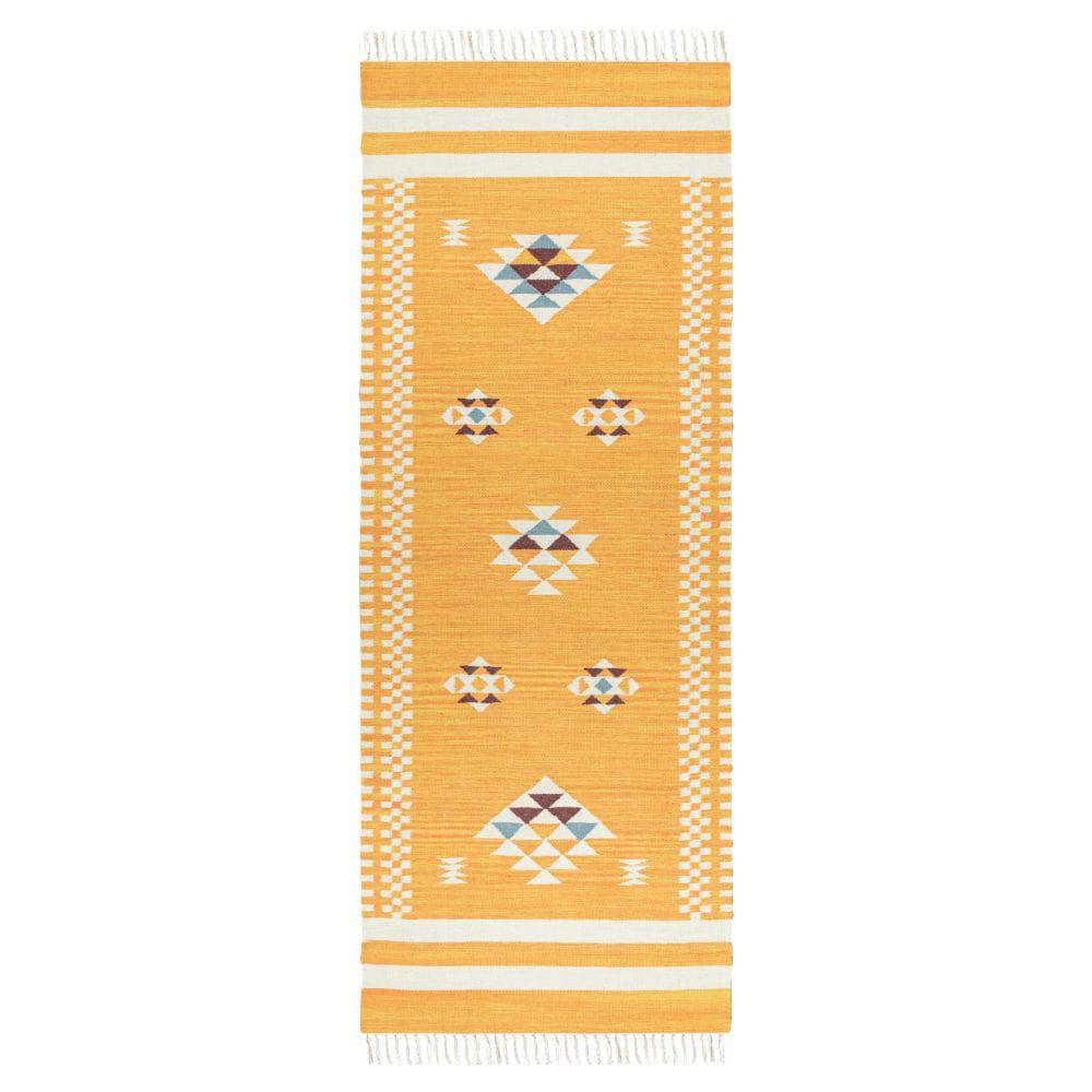 90X300 Cm Handmade Rug Jh-2705-Long -  Rugs - ebarza Furniture UAE | Shop Modern Furniture in Abu Dhabi & Dubai - مفروشات ايبازرا في الامارات | تسوق اثاث عصري وديكورات مميزة في دبي وابوظبي