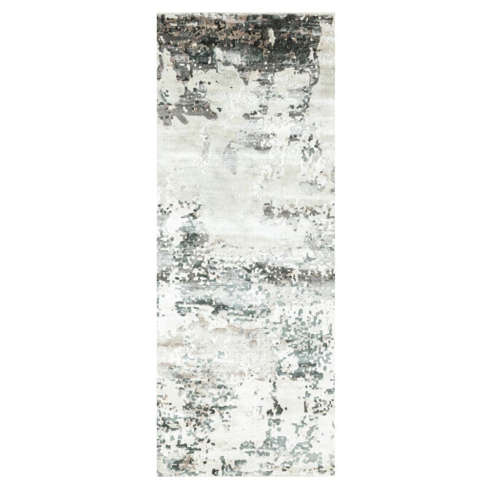 90X300 Cm Handmade Viscos Rug Jh-20733-Long -  Rugs | 90x300 سجادة فسكوز يدوية الصنع - ebarza Furniture UAE | Shop Modern Furniture in Abu Dhabi & Dubai - مفروشات ايبازرا في الامارات | تسوق اثاث عصري وديكورات مميزة في دبي وابوظبي