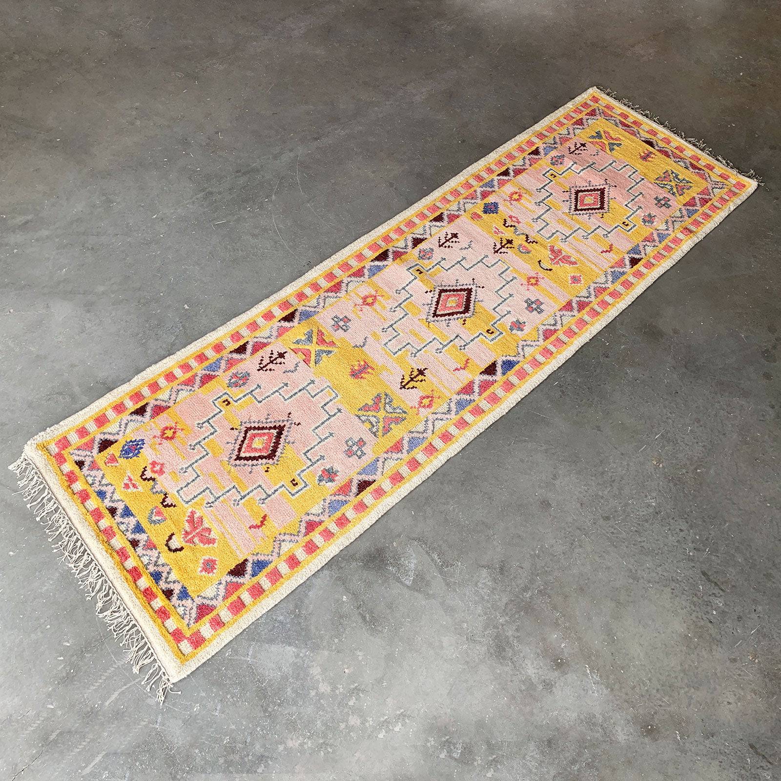 90X300 Cm Moroccan Style Handmade Rug Jh-2708-Long -  Rugs | 300 × 90 على الطراز المغربي صناعة يدوية - ebarza Furniture UAE | Shop Modern Furniture in Abu Dhabi & Dubai - مفروشات ايبازرا في الامارات | تسوق اثاث عصري وديكورات مميزة في دبي وابوظبي