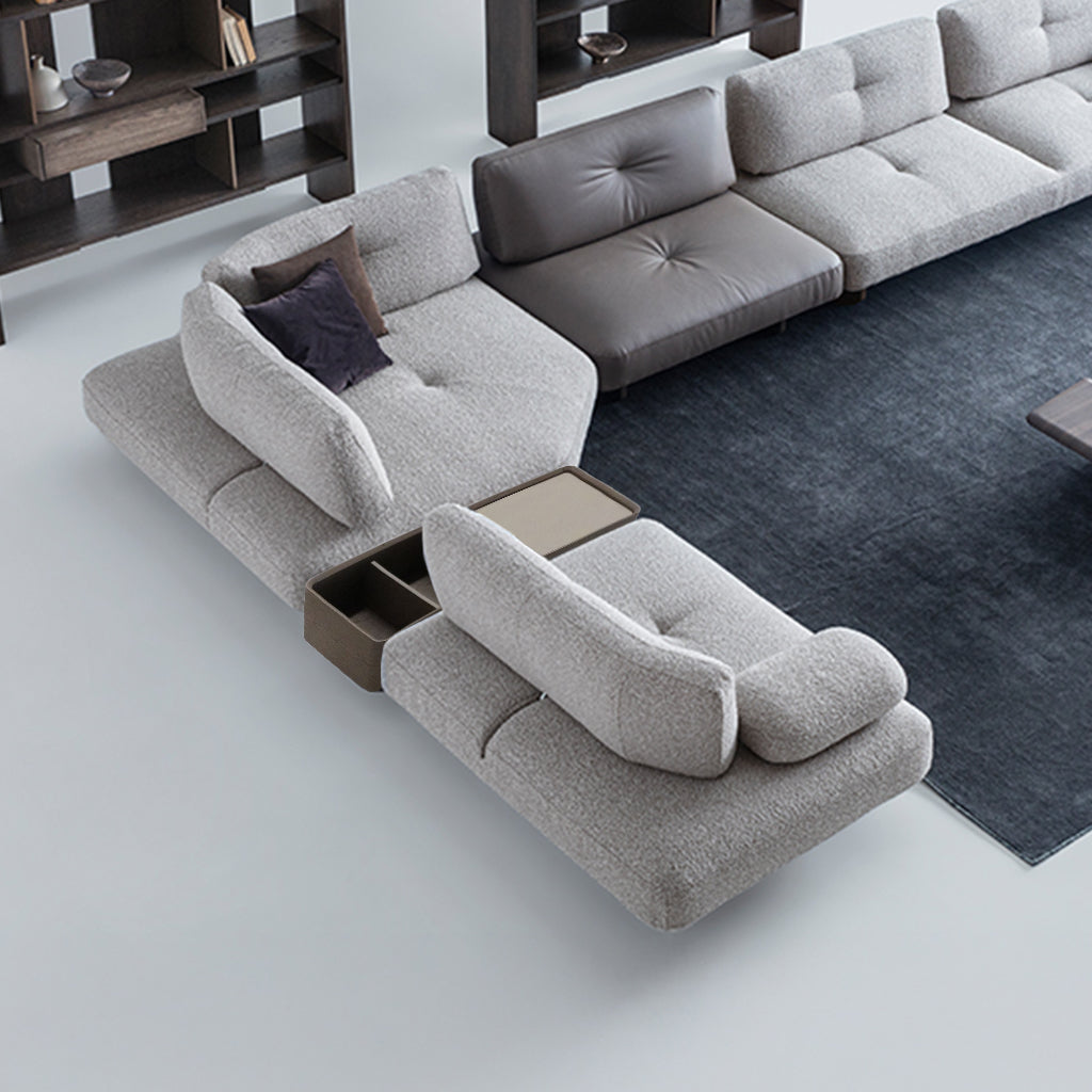 Foresta Corner Sofa HM-FORESTA02 -  Sofas - ebarza Furniture UAE | Shop Modern Furniture in Abu Dhabi & Dubai - مفروشات ايبازرا في الامارات | تسوق اثاث عصري وديكورات مميزة في دبي وابوظبي