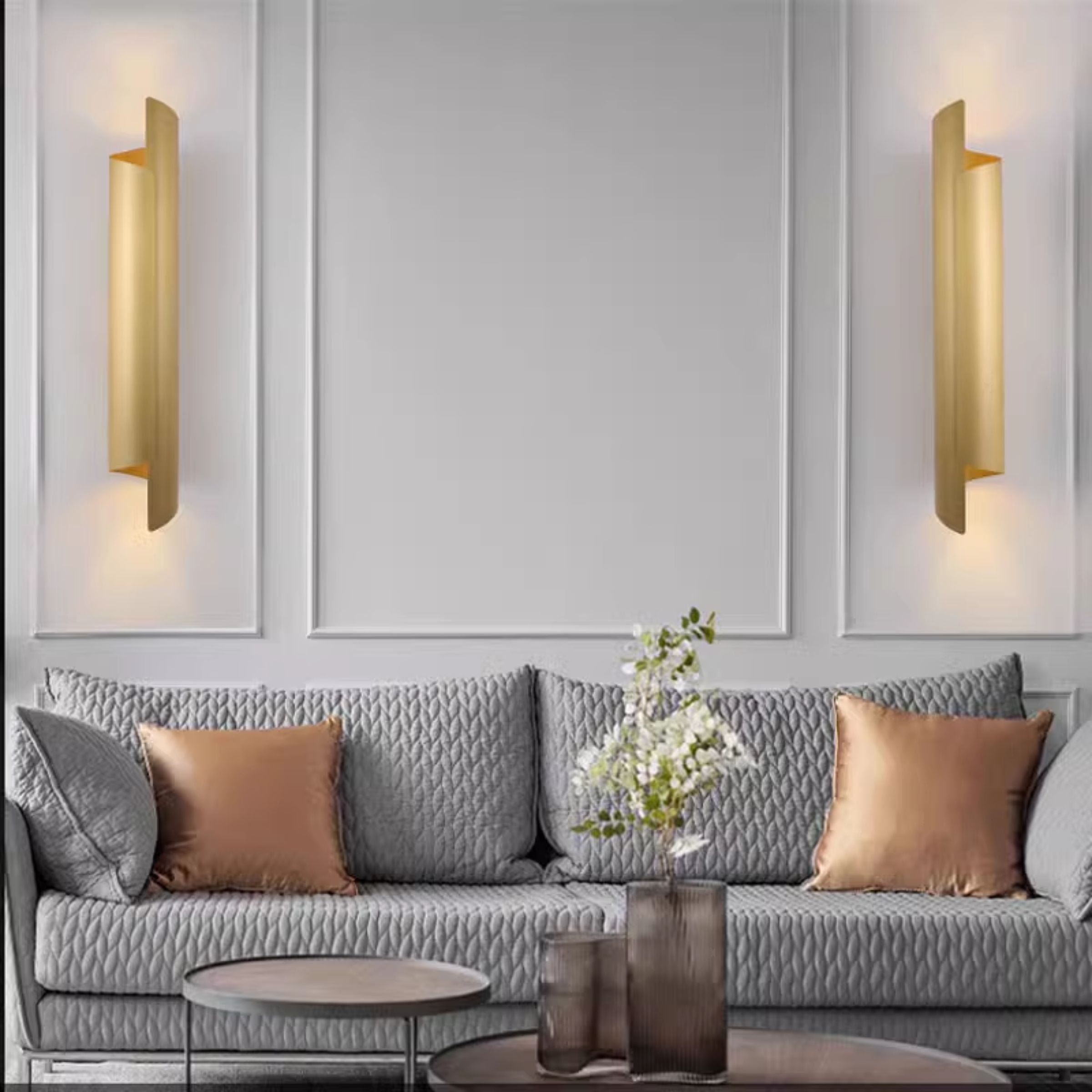 The Golden Roll Wall Lamp CY-BD-1025 -  Wall Lamps | مصباح حائط - ebarza Furniture UAE | Shop Modern Furniture in Abu Dhabi & Dubai - مفروشات ايبازرا في الامارات | تسوق اثاث عصري وديكورات مميزة في دبي وابوظبي