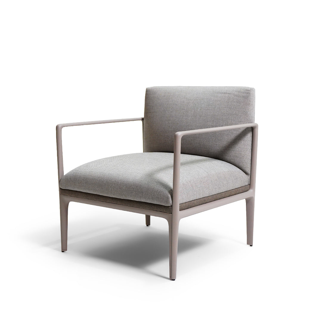 AIKA Armchair AIKA-Single Seat With Aluminum Arm HJD-AIKA01 -  Armchairs - ebarza Furniture UAE | Shop Modern Furniture in Abu Dhabi & Dubai - مفروشات ايبازرا في الامارات | تسوق اثاث عصري وديكورات مميزة في دبي وابوظبي