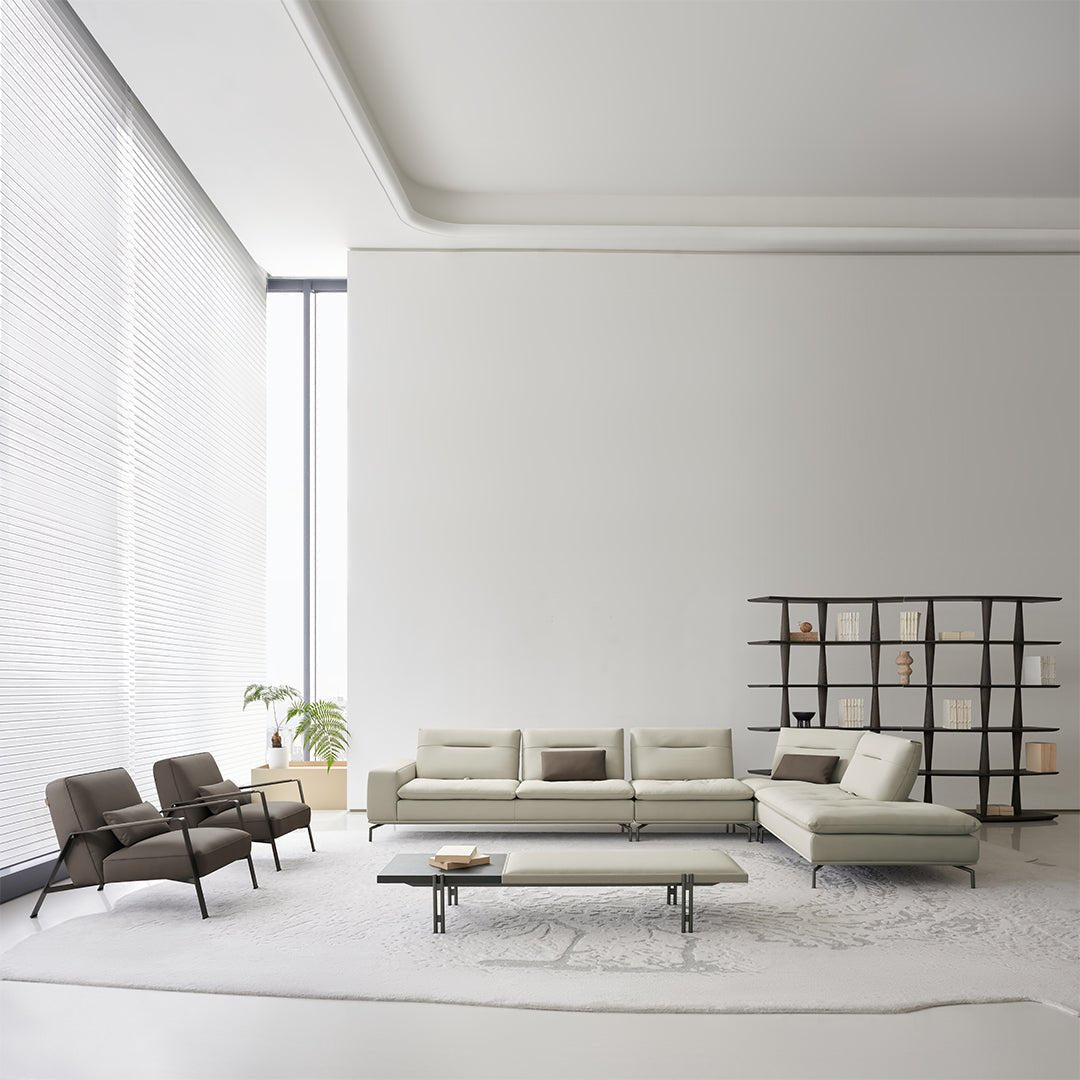 Pre-order 25 Days Delivery Nexus Modular Sofa With Right Relaxed 2-Seater Without Arm - AMF-S180 -  Sofas - ebarza Furniture UAE | Shop Modern Furniture in Abu Dhabi & Dubai - مفروشات ايبازرا في الامارات | تسوق اثاث عصري وديكورات مميزة في دبي وابوظبي