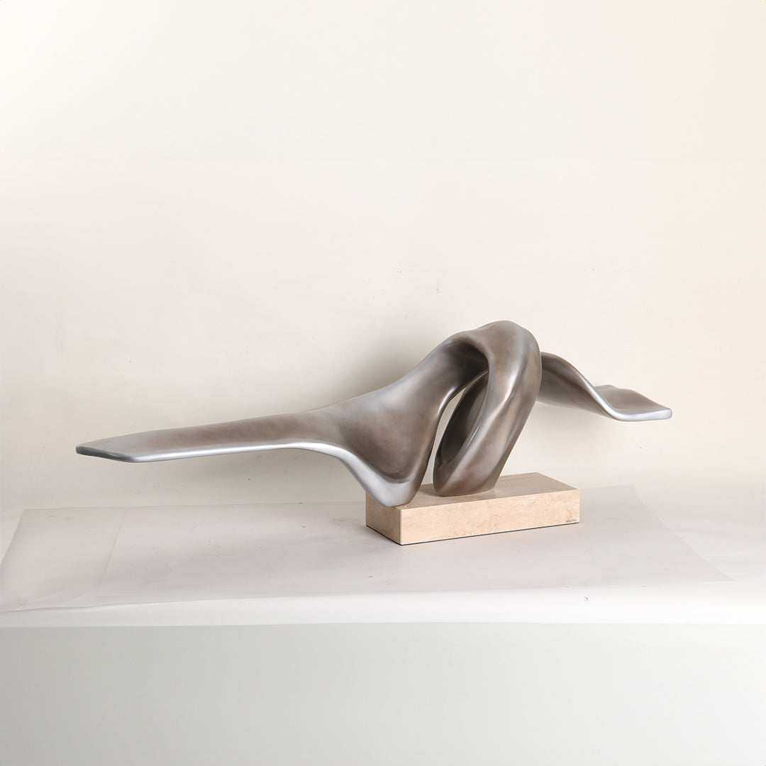 Abstract Sculpture KA3114 -  Home Decor Figurines - ebarza Furniture UAE | Shop Modern Furniture in Abu Dhabi & Dubai - مفروشات ايبازرا في الامارات | تسوق اثاث عصري وديكورات مميزة في دبي وابوظبي