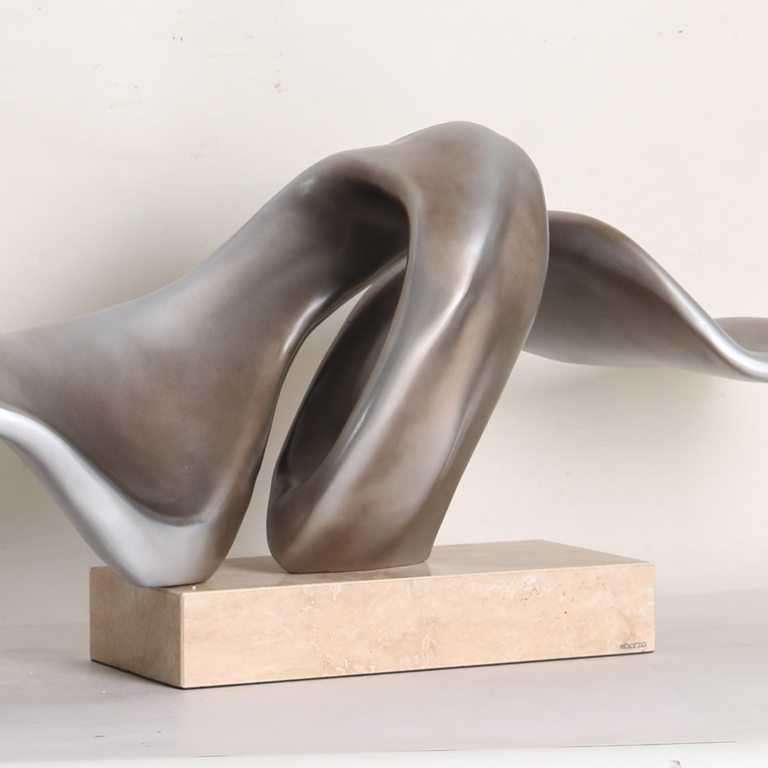 Abstract Sculpture KA3114 -  Home Decor Figurines - ebarza Furniture UAE | Shop Modern Furniture in Abu Dhabi & Dubai - مفروشات ايبازرا في الامارات | تسوق اثاث عصري وديكورات مميزة في دبي وابوظبي