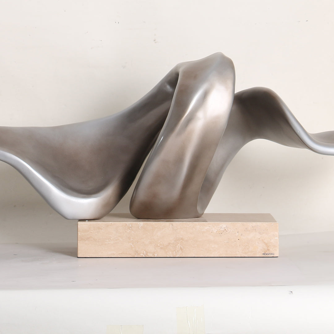 Abstract Sculpture KA3114 -  Home Decor Figurines - ebarza Furniture UAE | Shop Modern Furniture in Abu Dhabi & Dubai - مفروشات ايبازرا في الامارات | تسوق اثاث عصري وديكورات مميزة في دبي وابوظبي