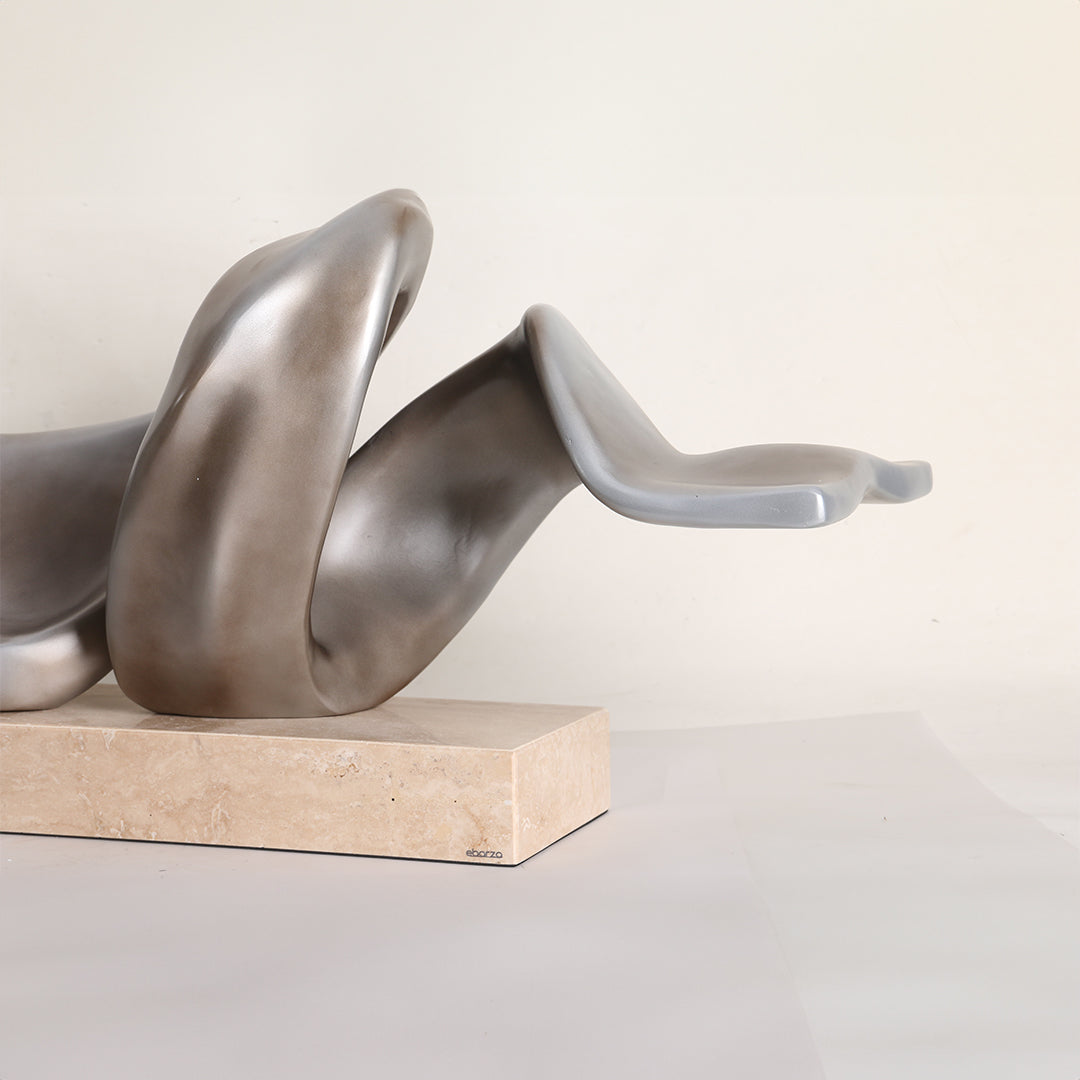 Abstract Sculpture KA3114 -  Home Decor Figurines - ebarza Furniture UAE | Shop Modern Furniture in Abu Dhabi & Dubai - مفروشات ايبازرا في الامارات | تسوق اثاث عصري وديكورات مميزة في دبي وابوظبي