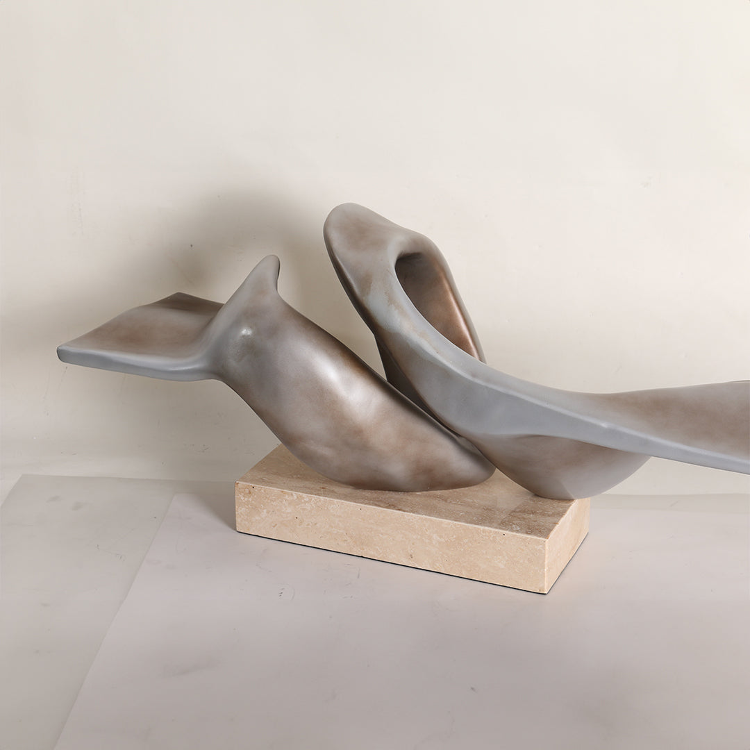 Abstract Sculpture KA3114 -  Home Decor Figurines - ebarza Furniture UAE | Shop Modern Furniture in Abu Dhabi & Dubai - مفروشات ايبازرا في الامارات | تسوق اثاث عصري وديكورات مميزة في دبي وابوظبي