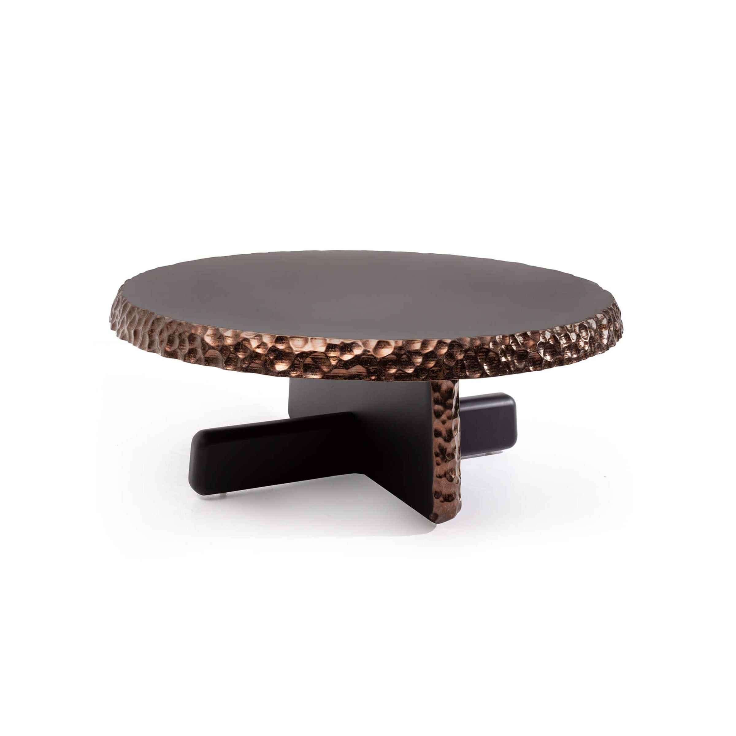 Alfa Round Center Table AR-CT01-TG -  Coffee tables | طاولة مركزية مستديرة من ألفا - ebarza Furniture UAE | Shop Modern Furniture in Abu Dhabi & Dubai - مفروشات ايبازرا في الامارات | تسوق اثاث عصري وديكورات مميزة في دبي وابوظبي