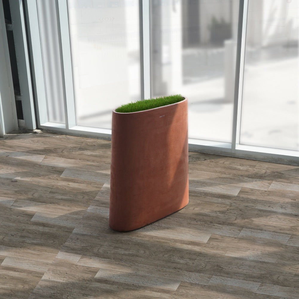 Clay Planter Box XK-4087A-Clay -  Planter Boxes | صندوق زراعة الطين - ebarza Furniture UAE | Shop Modern Furniture in Abu Dhabi & Dubai - مفروشات ايبازرا في الامارات | تسوق اثاث عصري وديكورات مميزة في دبي وابوظبي