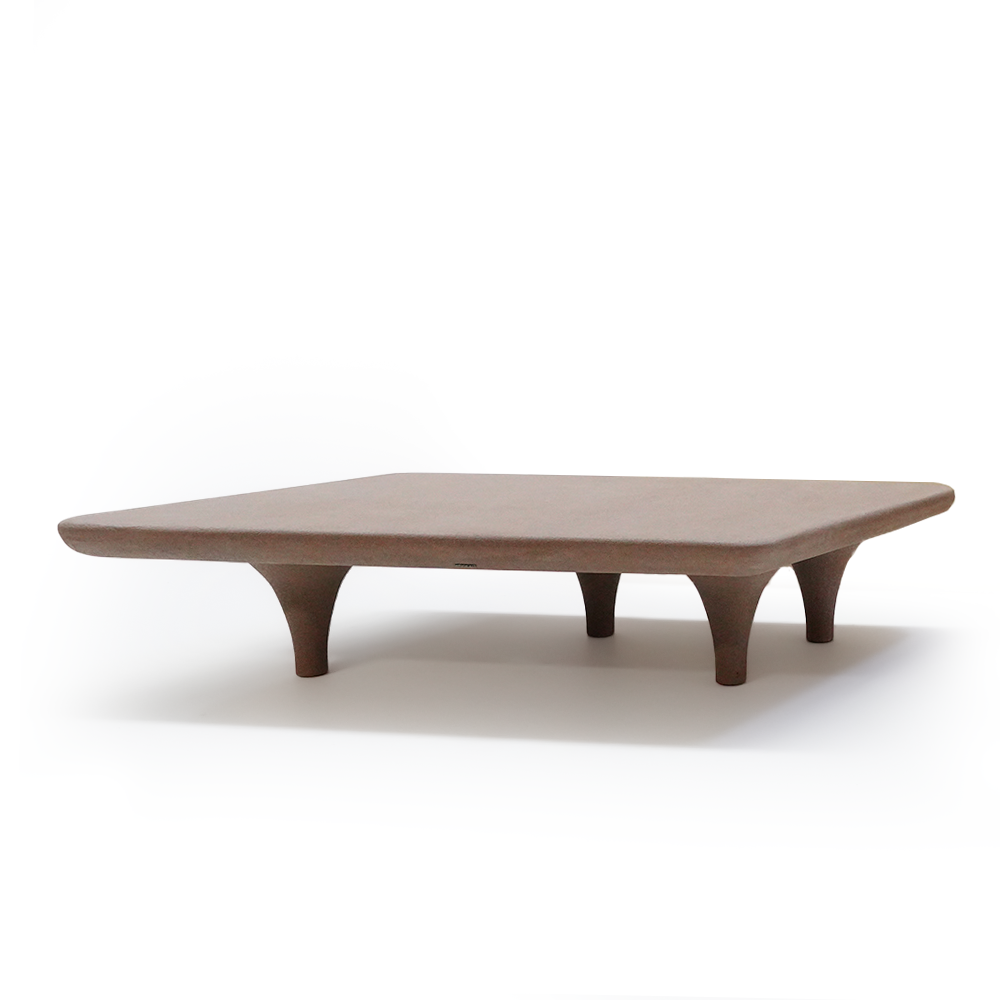 Outdoor/Indoor Coffee Brown Coffee Table - XK-0005 -  Coffee Tables | طاولة قهوة بنية اللون - ebarza Furniture UAE | Shop Modern Furniture in Abu Dhabi & Dubai - مفروشات ايبازرا في الامارات | تسوق اثاث عصري وديكورات مميزة في دبي وابوظبي