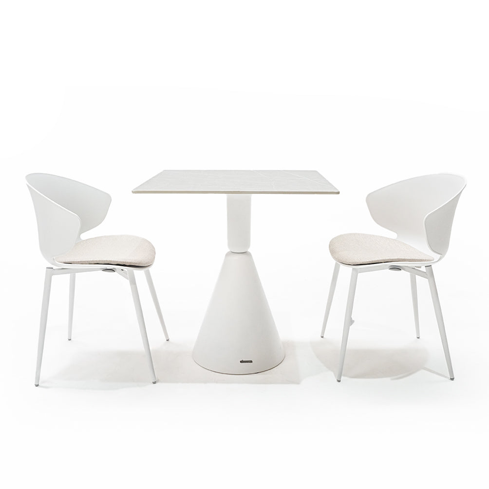 Dining Chair 90Chair-White -  Chairs | كرسي طعام - ebarza Furniture UAE | Shop Modern Furniture in Abu Dhabi & Dubai - مفروشات ايبازرا في الامارات | تسوق اثاث عصري وديكورات مميزة في دبي وابوظبي