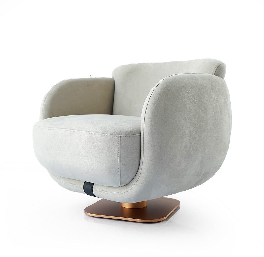 Display Item -  TULIP Armchair BERTLP002YAS -  USED ITEM | قطعة من المعرض- كرسي بذراعين توليب - ebarza Furniture UAE | Shop Modern Furniture in Abu Dhabi & Dubai - مفروشات ايبازرا في الامارات | تسوق اثاث عصري وديكورات مميزة في دبي وابوظبي