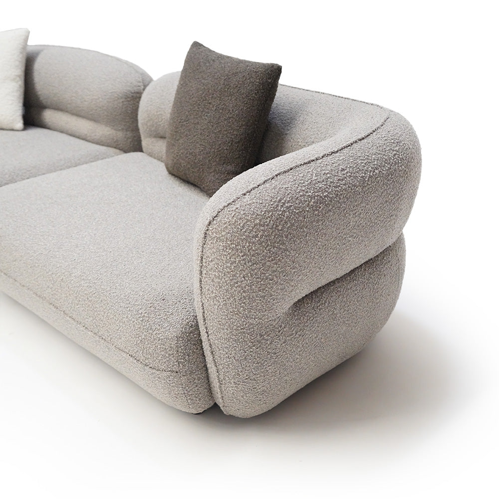 Cotton and Linen Fabric Single Sofa Module ISF-2133 /1 -  Sofa | وحدة أريكة فردية من نسيج القطن والكتان - ebarza Furniture UAE | Shop Modern Furniture in Abu Dhabi & Dubai - مفروشات ايبازرا في الامارات | تسوق اثاث عصري وديكورات مميزة في دبي وابوظبي