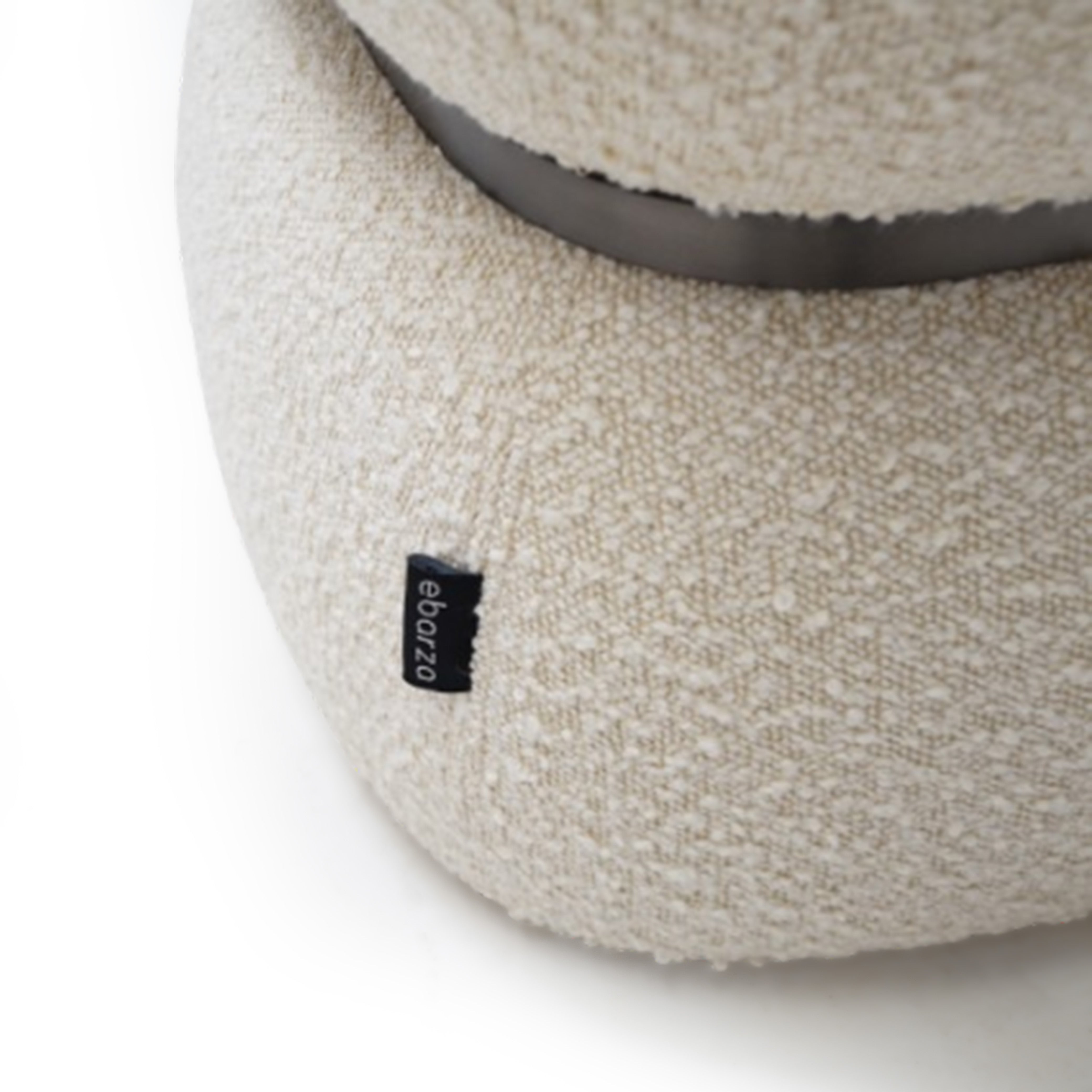 Teddy Pouf BC708-1 Beige -  Poufs | تيدي بوف - ebarza Furniture UAE | Shop Modern Furniture in Abu Dhabi & Dubai - مفروشات ايبازرا في الامارات | تسوق اثاث عصري وديكورات مميزة في دبي وابوظبي