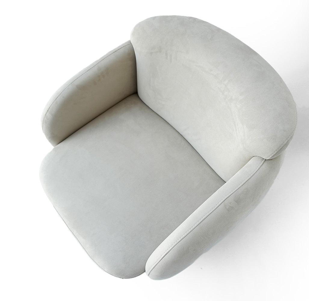 Display Item -  TULIP Armchair BERTLP002YAS -  USED ITEM | قطعة من المعرض- كرسي بذراعين توليب - ebarza Furniture UAE | Shop Modern Furniture in Abu Dhabi & Dubai - مفروشات ايبازرا في الامارات | تسوق اثاث عصري وديكورات مميزة في دبي وابوظبي