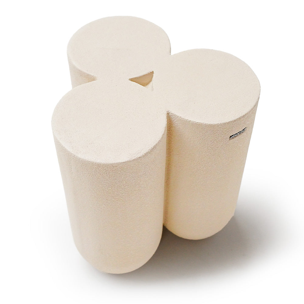 Outdoor/Indoor Beige Seating Bench XK-0002B -  Poufs | مقعد جلوس خارجي/داخلي باللون البيج - ebarza Furniture UAE | Shop Modern Furniture in Abu Dhabi & Dubai - مفروشات ايبازرا في الامارات | تسوق اثاث عصري وديكورات مميزة في دبي وابوظبي