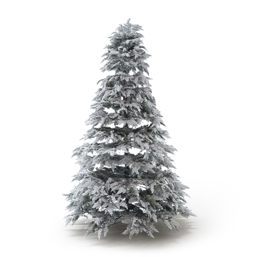 Snow Christmas Tree 240cm XO-2227-8 -  Plants | شجرة الكريسماس - ebarza Furniture UAE | Shop Modern Furniture in Abu Dhabi & Dubai - مفروشات ايبازرا في الامارات | تسوق اثاث عصري وديكورات مميزة في دبي وابوظبي