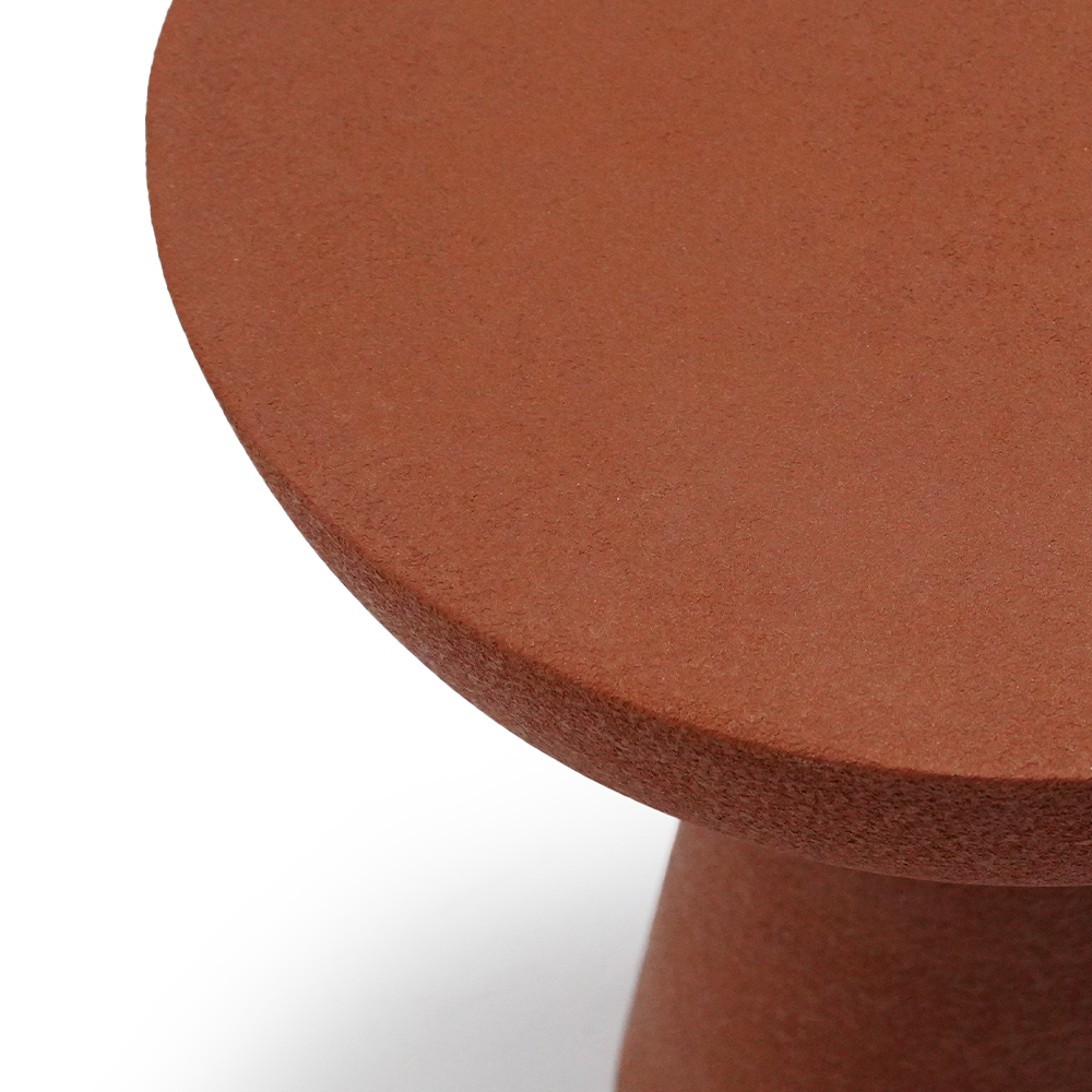 Clay Side Table - XK-0004-Clay -  Side Tables | طاولة جانبية من الفخار - ebarza Furniture UAE | Shop Modern Furniture in Abu Dhabi & Dubai - مفروشات ايبازرا في الامارات | تسوق اثاث عصري وديكورات مميزة في دبي وابوظبي