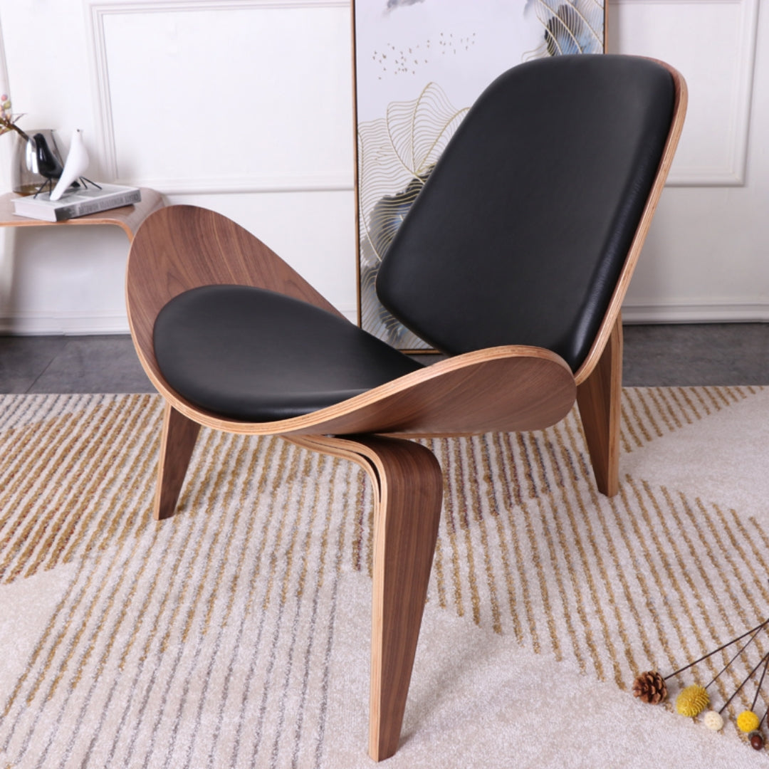 Smile Lounge Chair Bp8023-Wb -  Lounge Chairs - ebarza Furniture UAE | Shop Modern Furniture in Abu Dhabi & Dubai - مفروشات ايبازرا في الامارات | تسوق اثاث عصري وديكورات مميزة في دبي وابوظبي