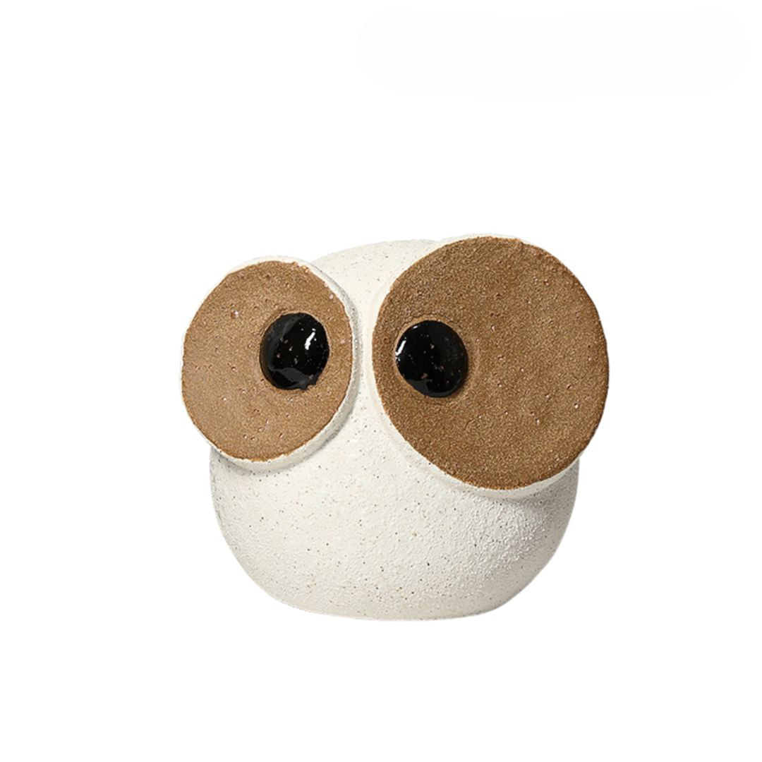 Big Eyed Owl-B FF-D25012B -  Home Decor Figurines - ebarza Furniture UAE | Shop Modern Furniture in Abu Dhabi & Dubai - مفروشات ايبازرا في الامارات | تسوق اثاث عصري وديكورات مميزة في دبي وابوظبي