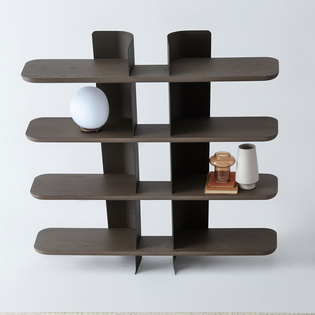 Bold Bookshelf -  Bookcases - ebarza Furniture UAE | Shop Modern Furniture in Abu Dhabi & Dubai - مفروشات ايبازرا في الامارات | تسوق اثاث عصري وديكورات مميزة في دبي وابوظبي